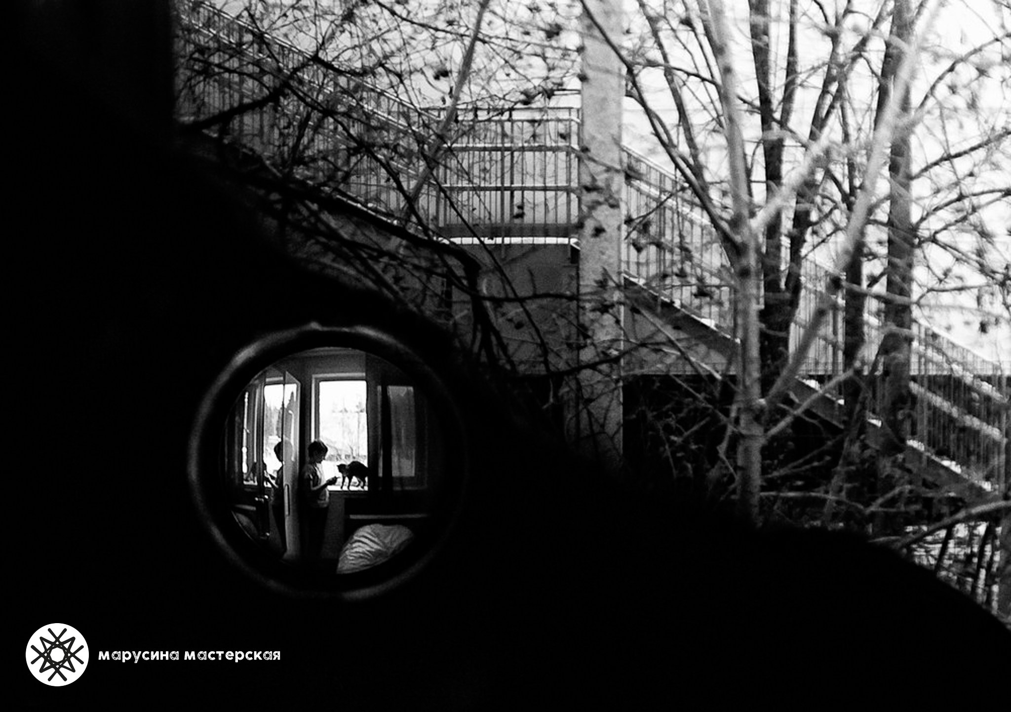 Фотография с проработанной композицией и светом