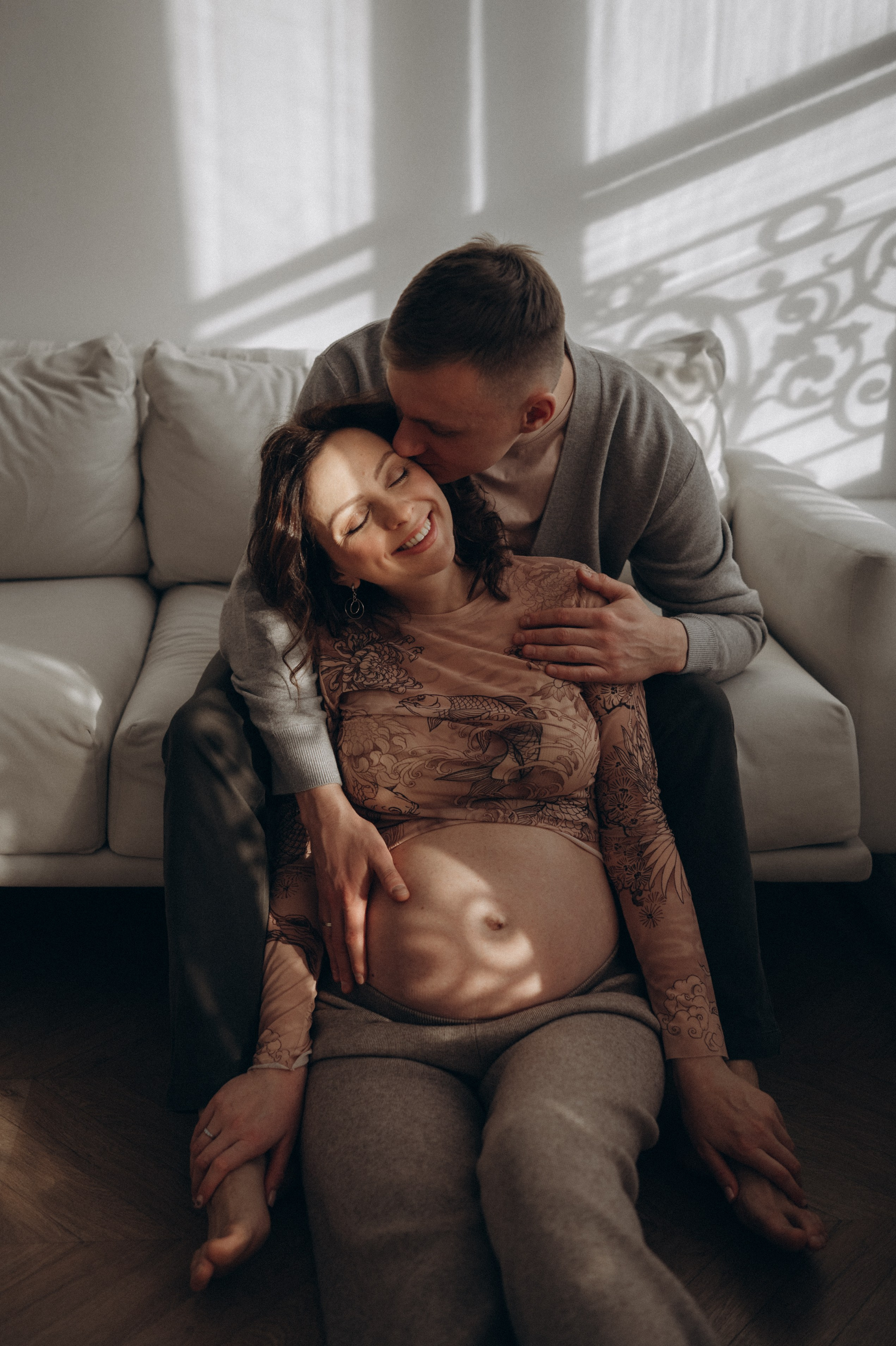 Никита, Янина и Зоя в ожидании). Фотограф Горбенко Анна