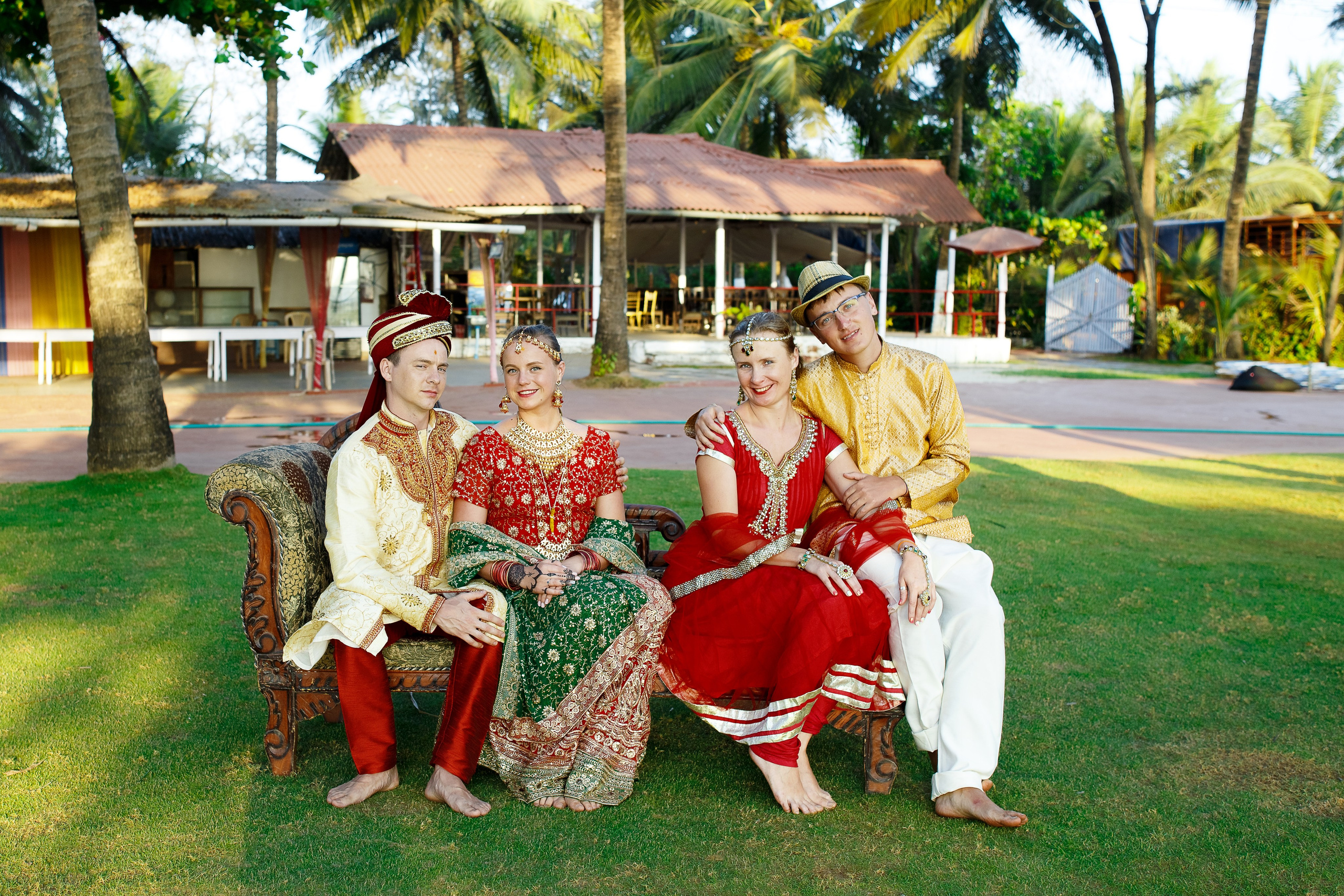 Церемония в индийском храме