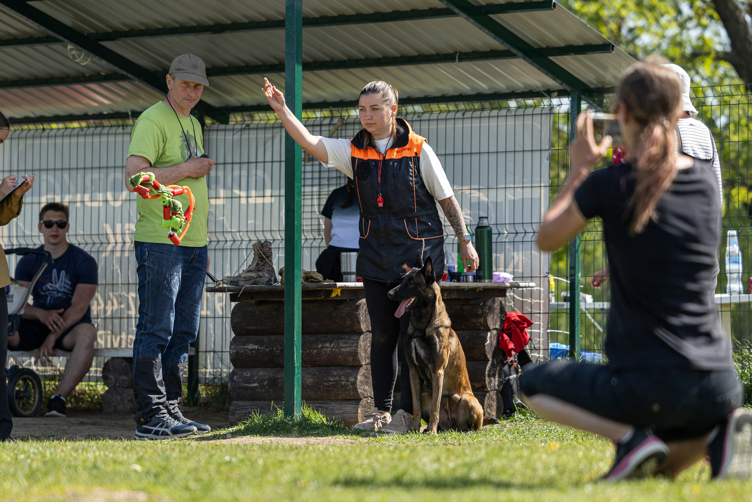 Испытания по мондьорингу в Нижнем Новгороде. Фотограф-анималист Анна Маринич