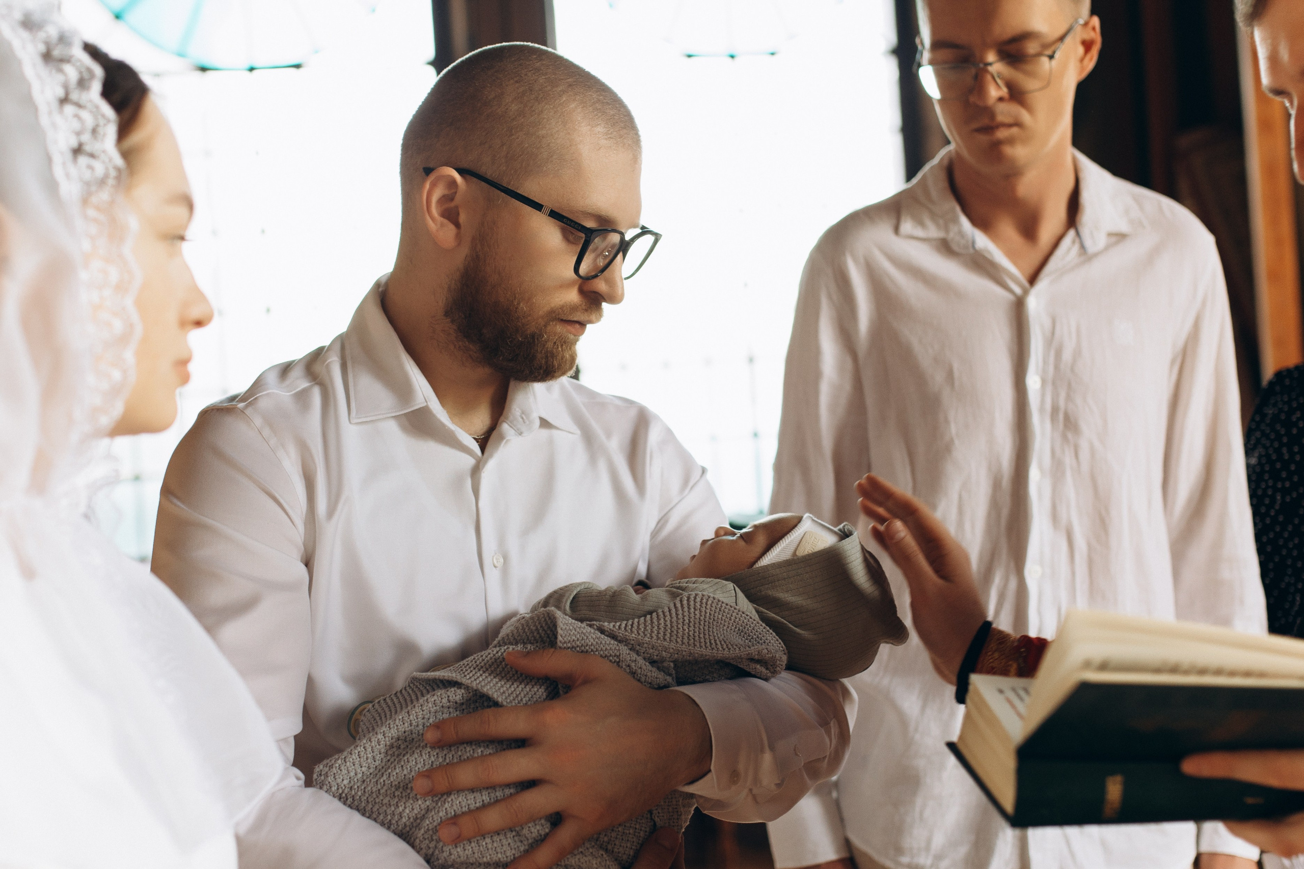 Крещение Лёвы. Самый теплый фотограф в Краснодаре Рябоконь Ксения