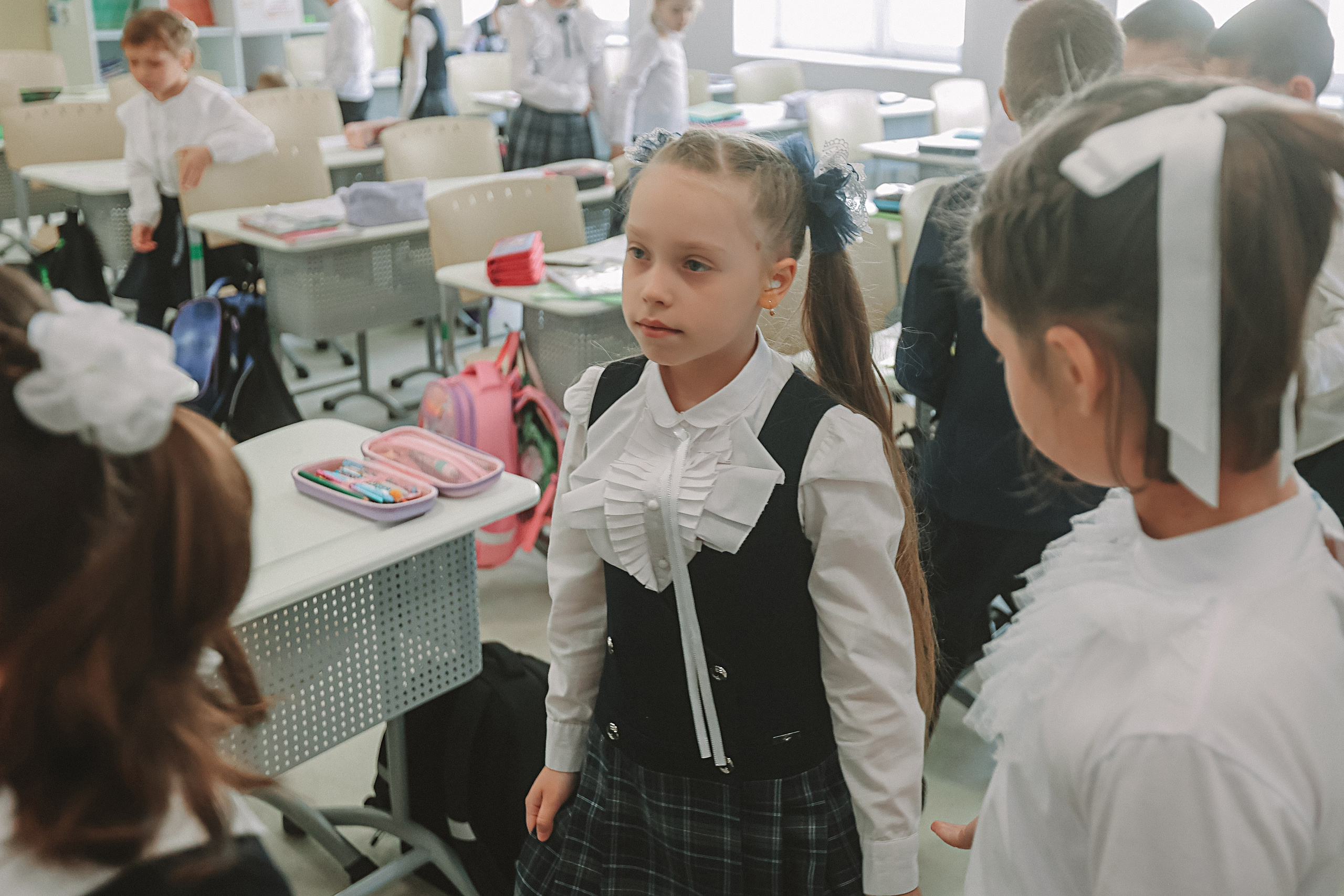 Один день в школе 1 класс. Семейный фотограф Тюмень, фотограф на роды Салмина Мария