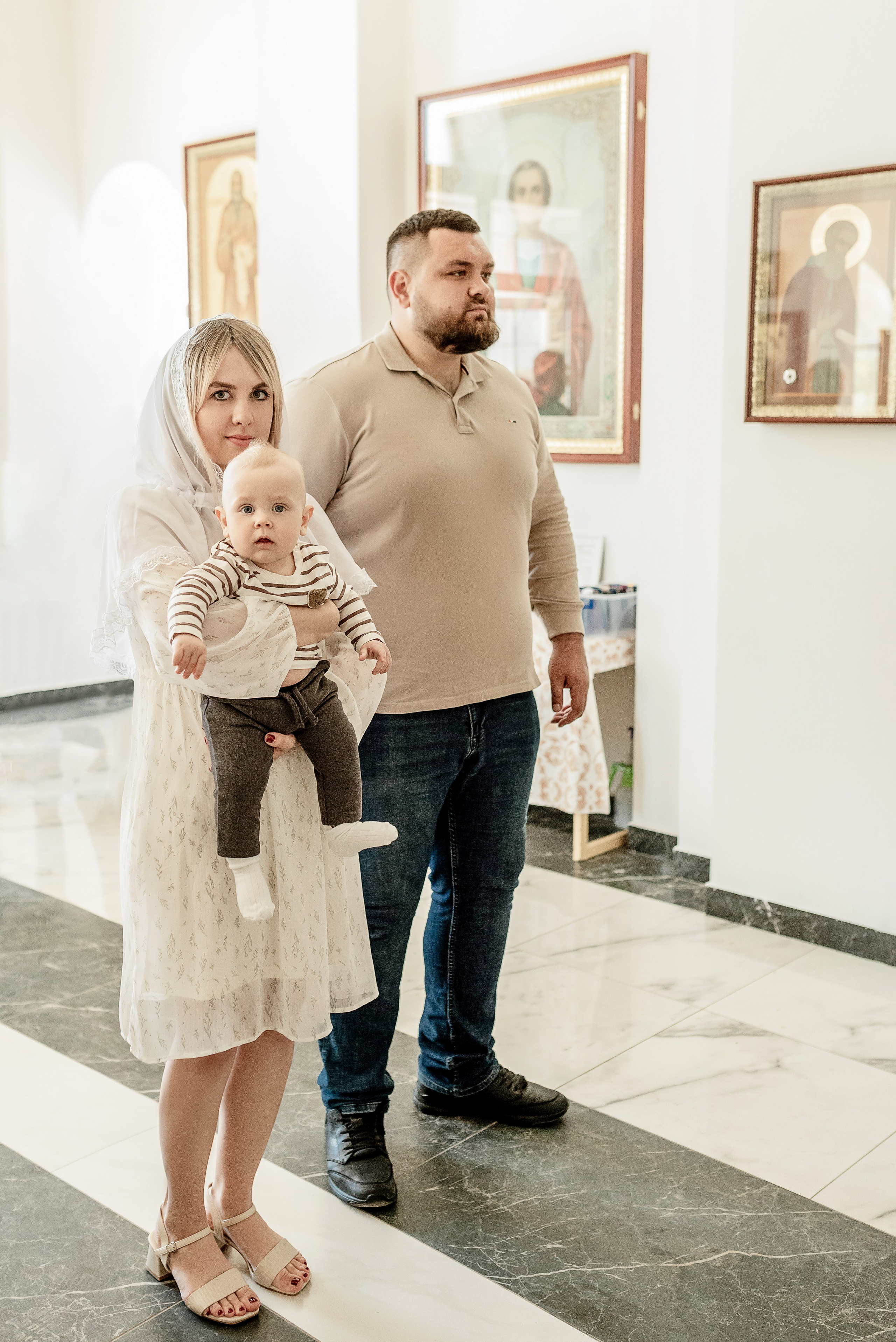 Крещение В Новой церкви. Семейный и детский фотограф Наталья Горда