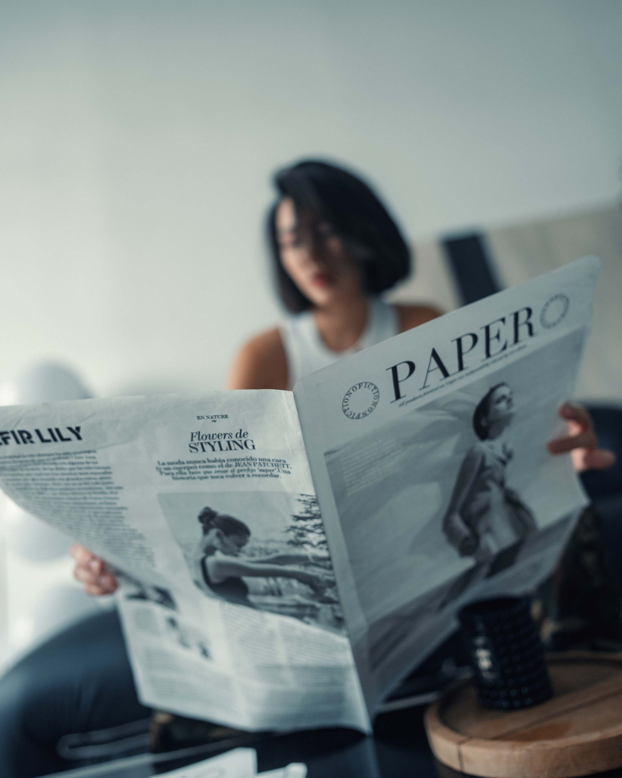 Женская портретная фотосессия в студии в Казани