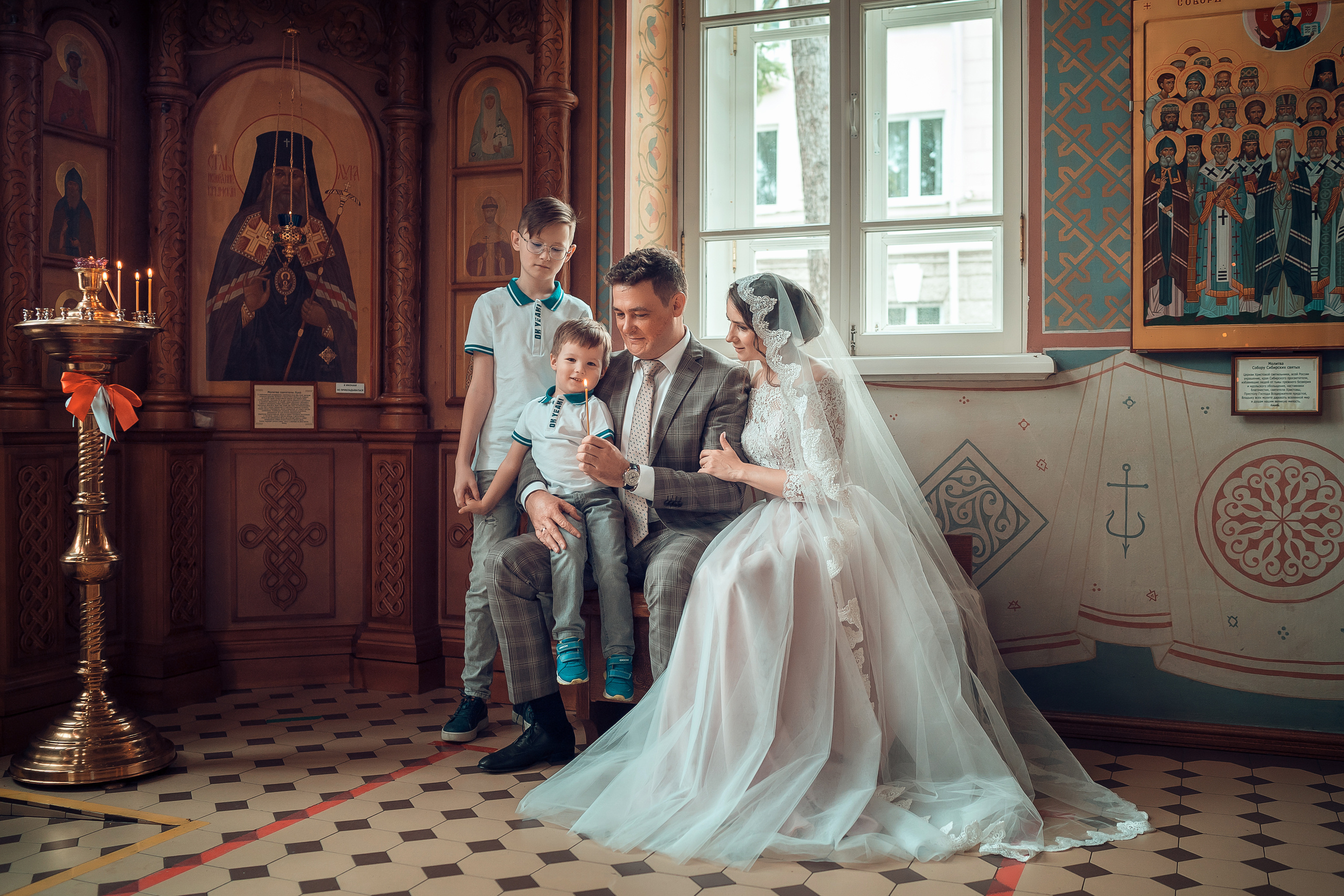 Венчание Александра и Ирины Храм Иоанна Предтечи. Фотограф на Крещение и Венчание в Красноярске Рамазанова Юлия