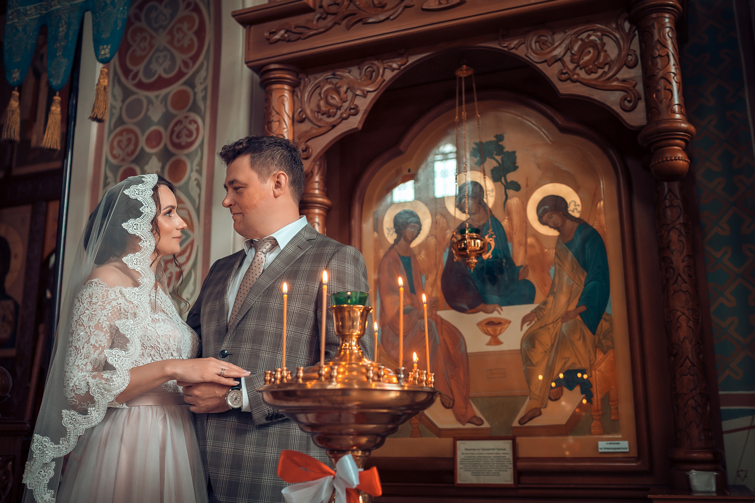 Венчание Александра и Ирины Храм Иоанна Предтечи. Фотограф на Крещение и Венчание в Красноярске Рамазанова Юлия