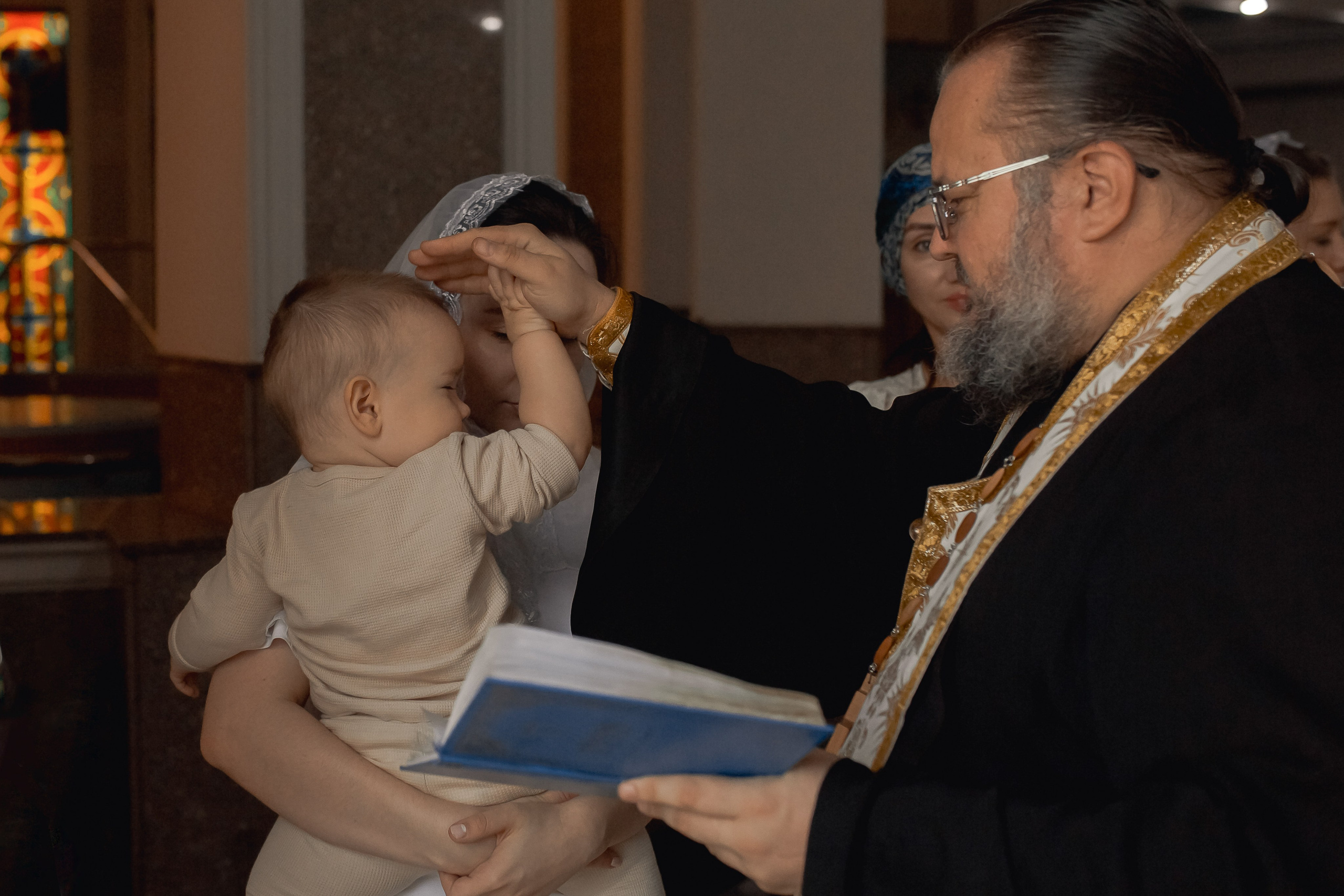 Крещение Марка. Фотограф на Крещение и Венчание в Ташкенте