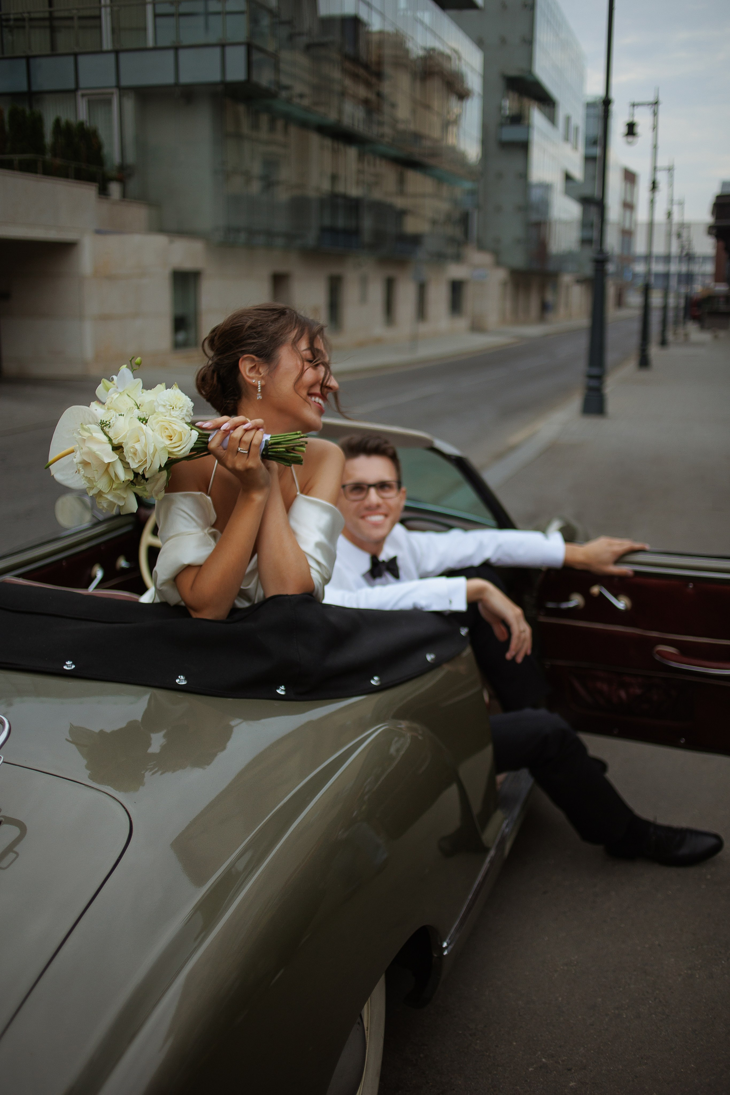 Ретро машина Анна и Владислав. Марковкина КрисТина