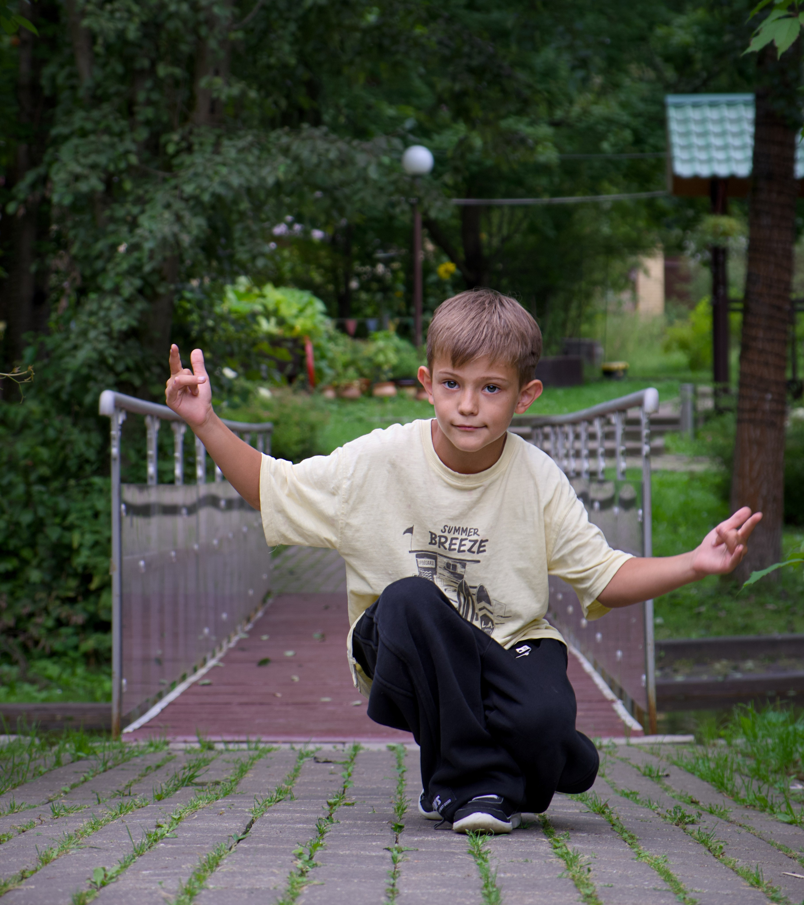 Юные брейкдансеры