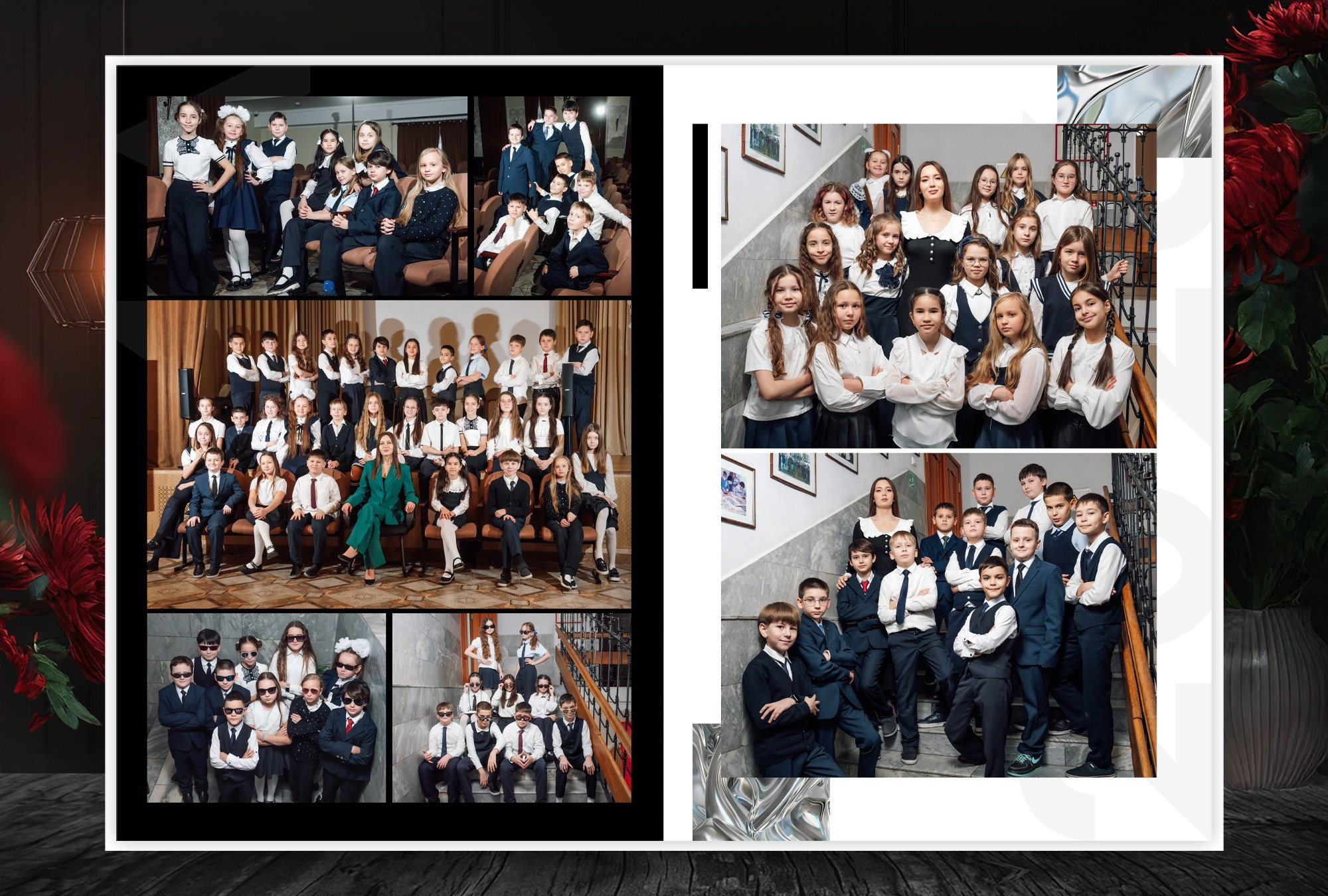 Глянец — Начальная Школа. Выпускные альбомы в Казани и Татарстане — Студия Azamat