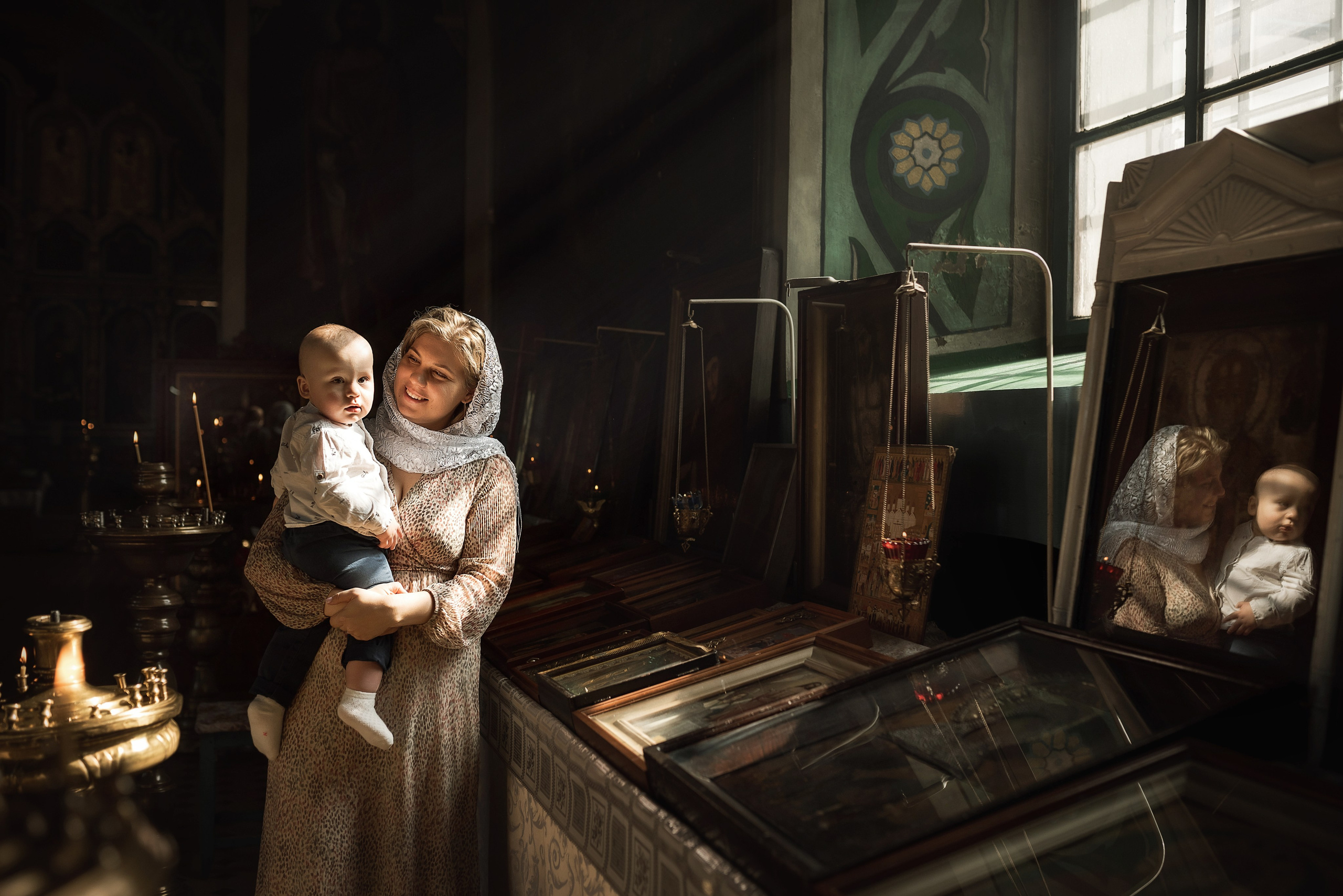 Крещение Ивана _ Храм Преображения Господня. Семейный фотограф в Ростове-на-Дону Татьяна Литвинова