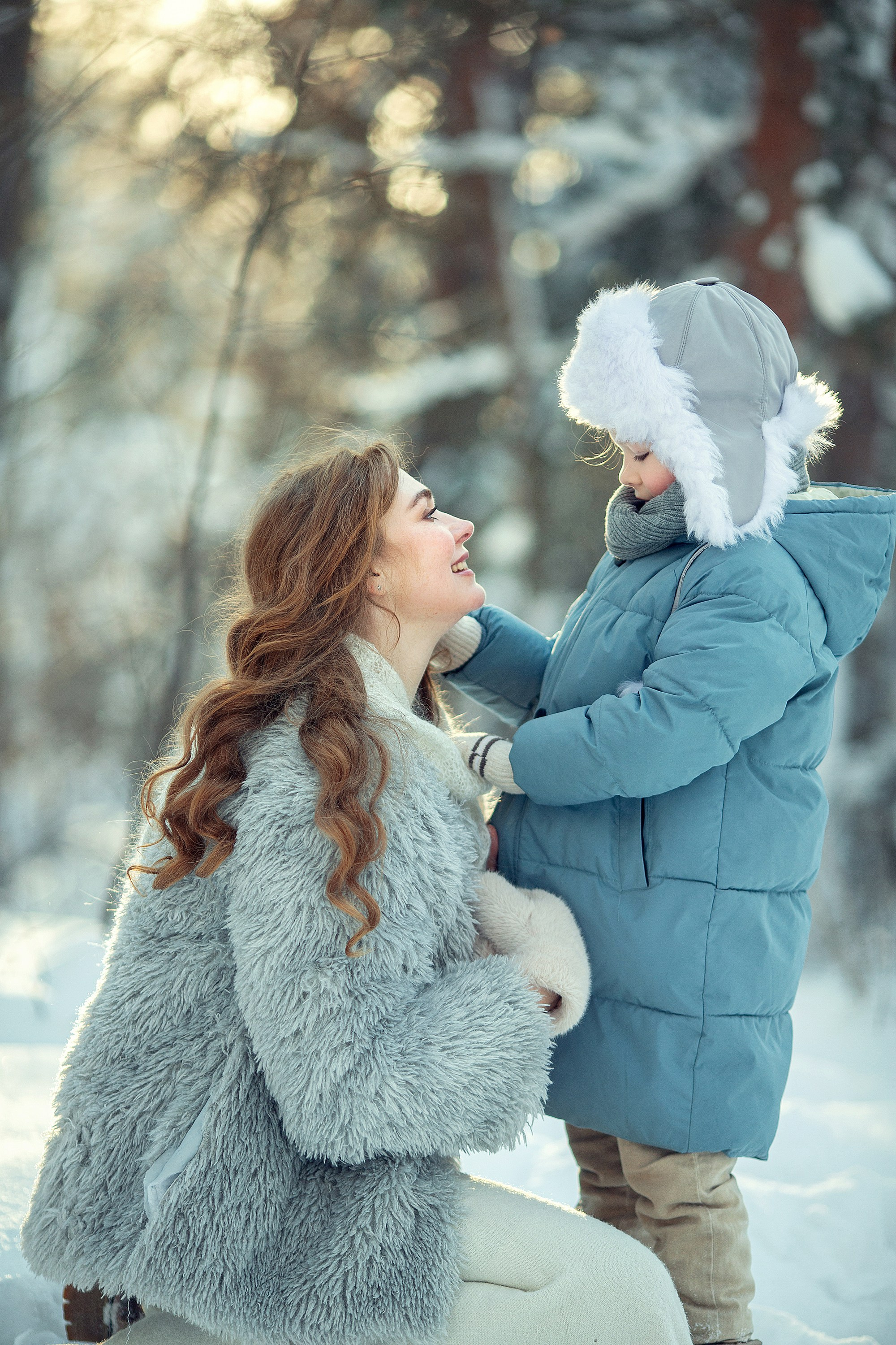 Мороз и солнце — день чудесный!. Семейный фотограф Татьяна Надеждина | Москва, Московская область, Ярославль