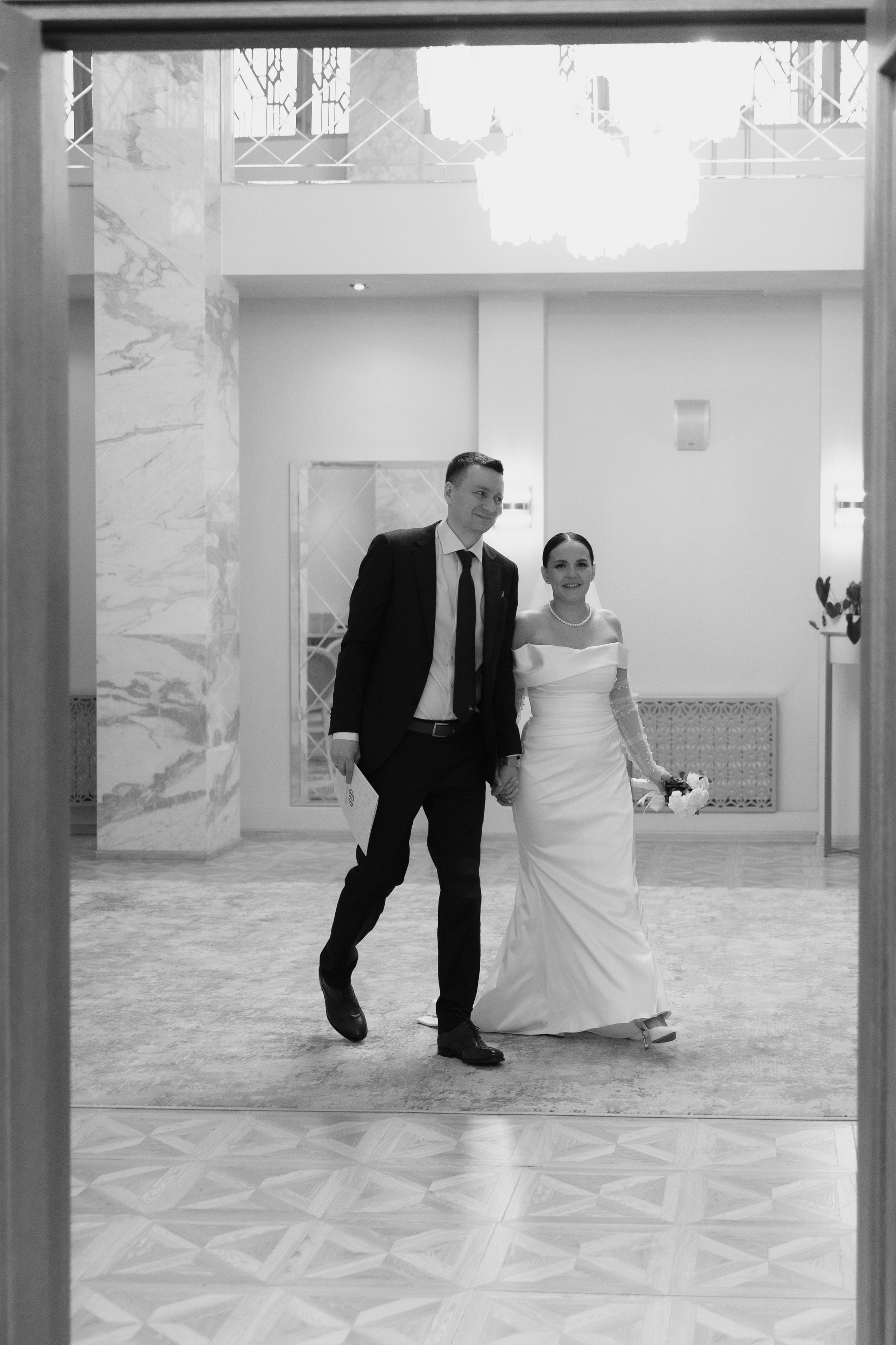 Наталья и Андрей. Савеловский загс. Свадебный фотограф Колотовкина Валентина Москва