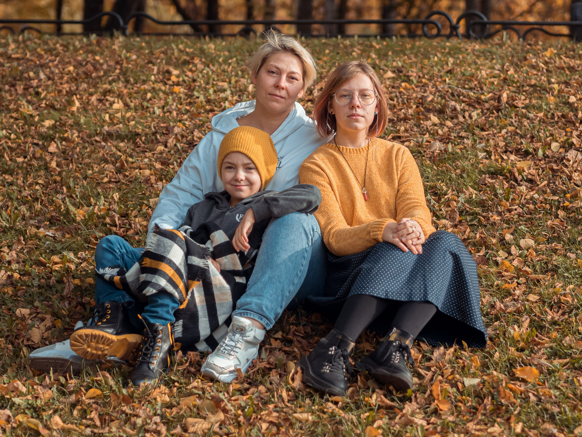 фотограф для семейной фотосессии в парке