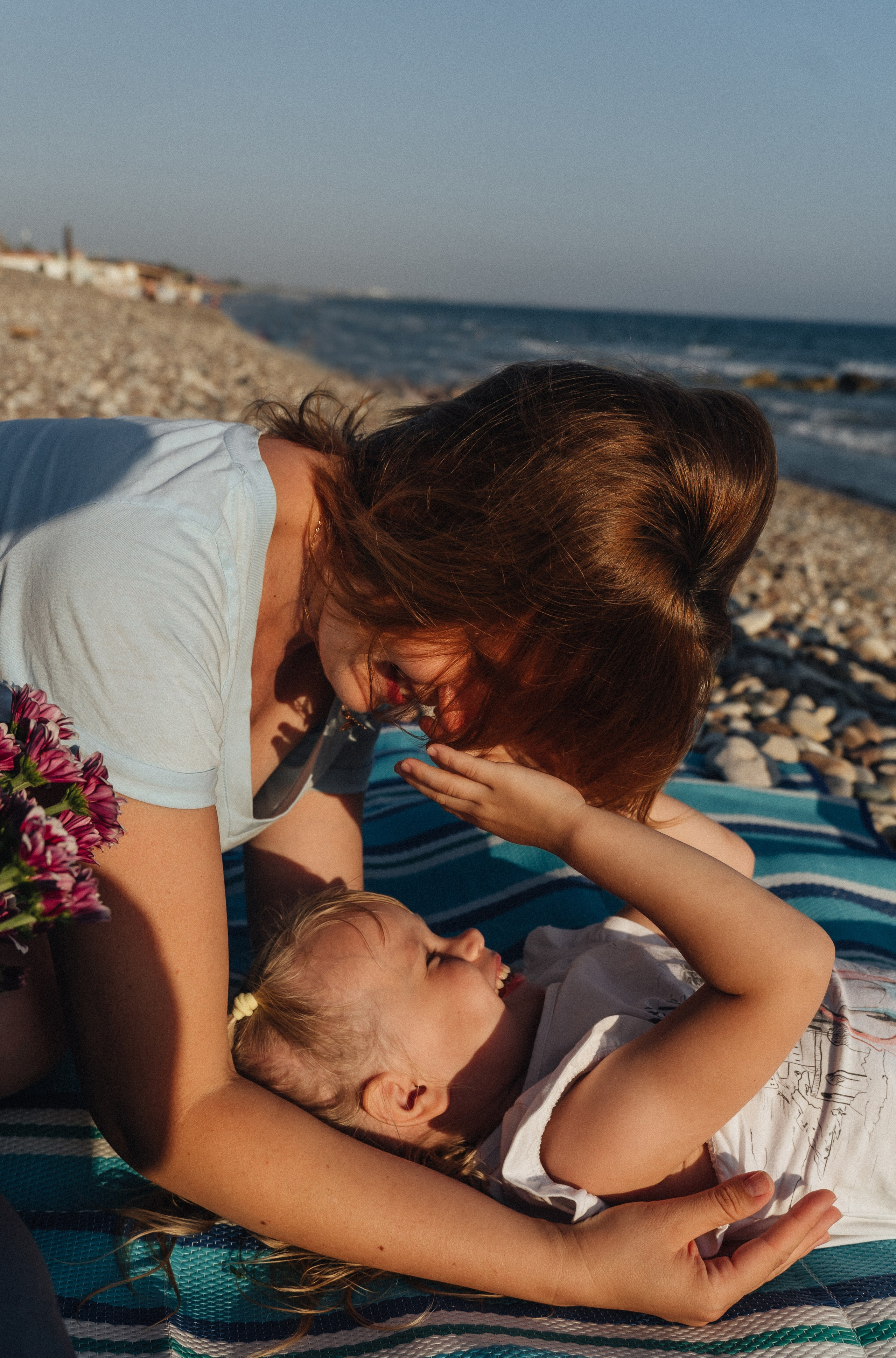 Владимир и Екатерина. Закат на пляже. Свадебный и семейный фотограф Ирина Чернова
