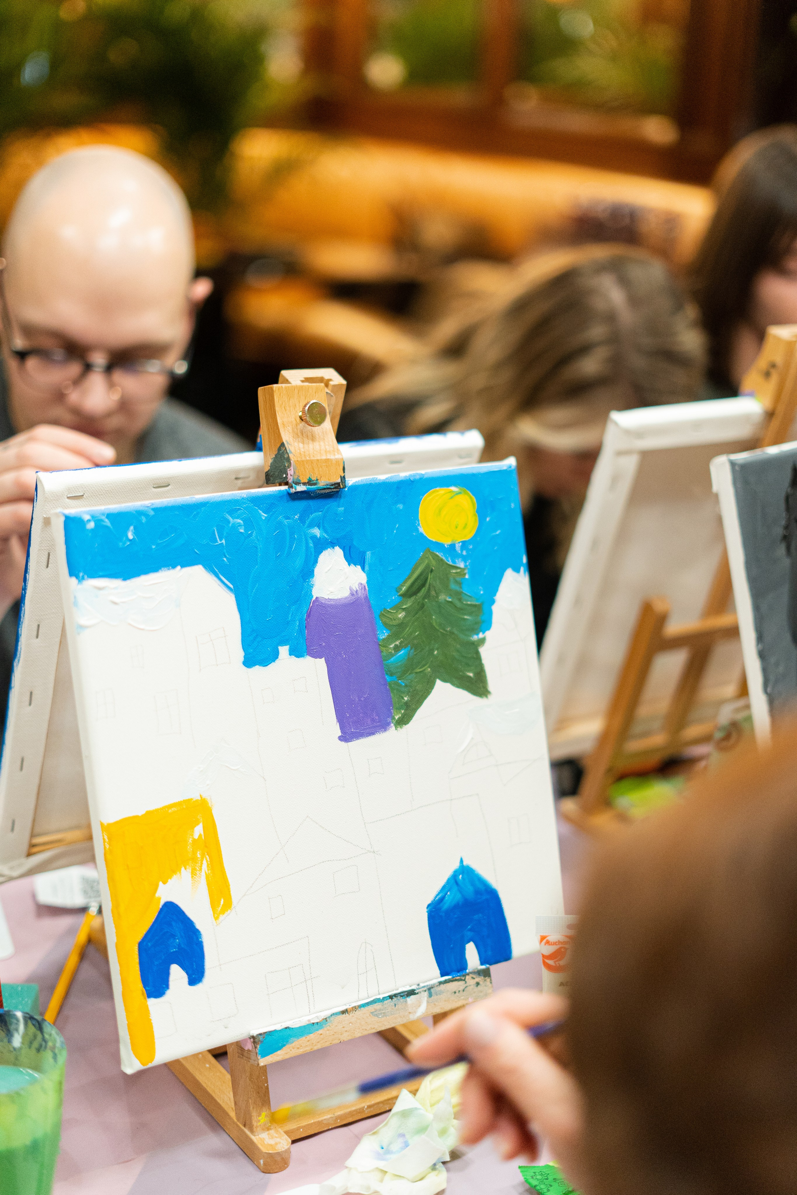 Корпоратив Teach Me Art 2. Портретный фотограф в Москве и Санкт-Петербурге Арина Чех