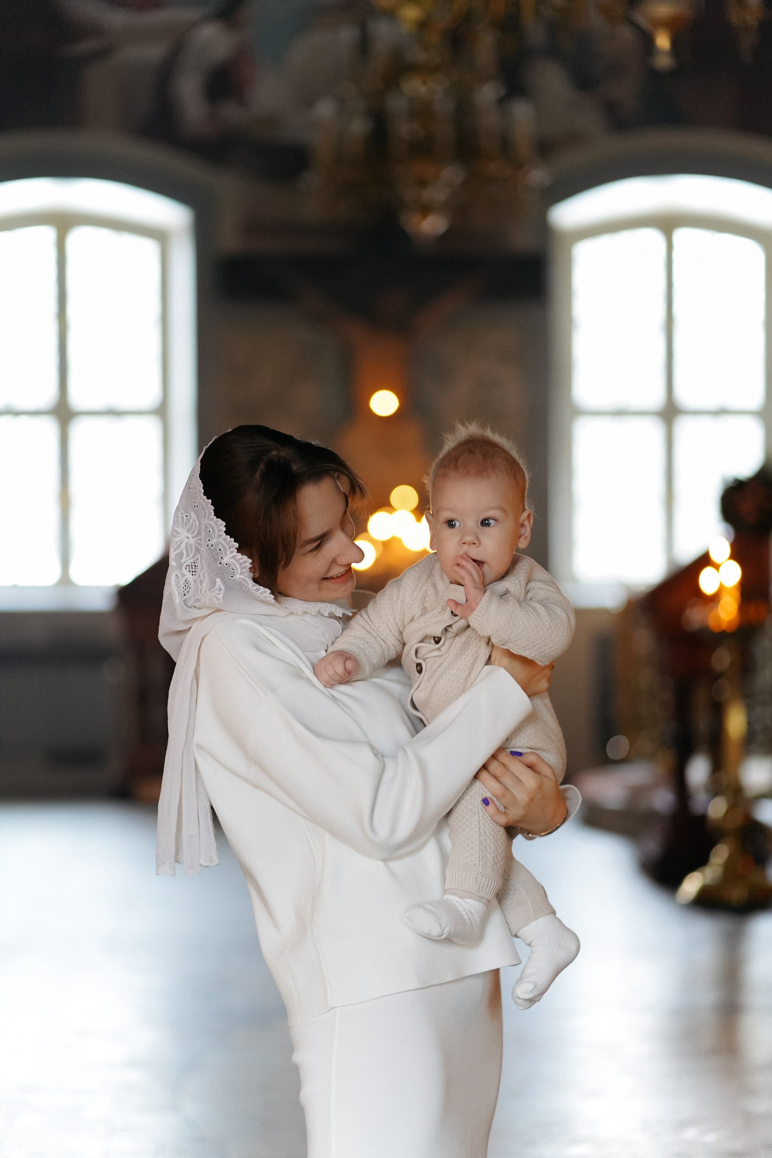 Таинство крещения Льва. Фотограф в Москве Тарасенко Татьяна