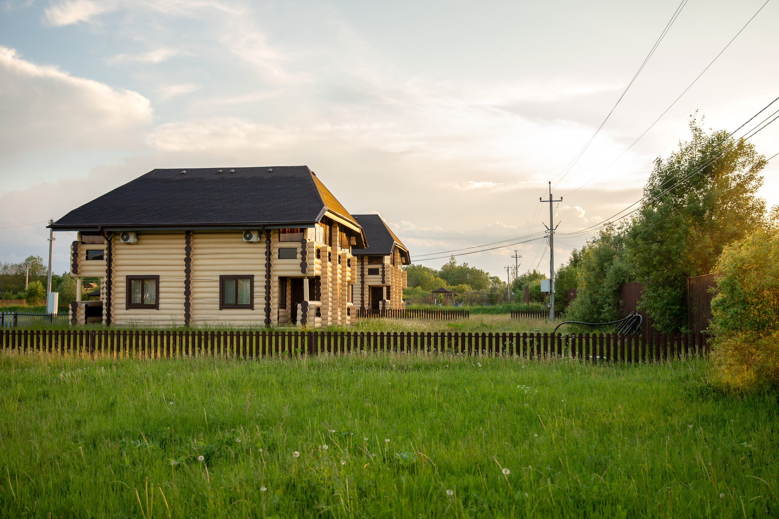 База отдыха в Тверской области. Территория. Фотограф недвижимости и контент-съемки в СПб
