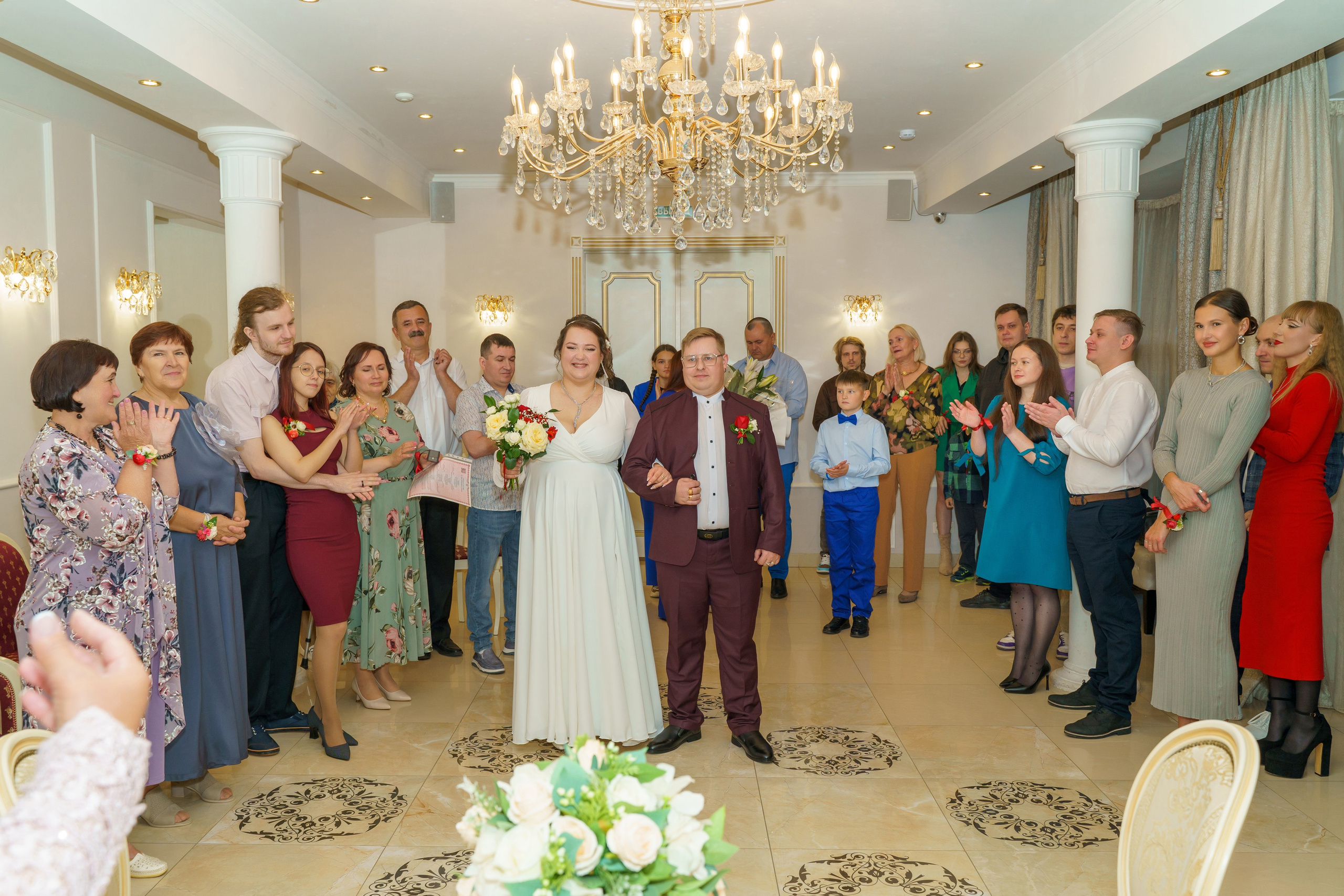 Свадьба Татьяна и Ильи (Загс). Фотограф в Екатеринбурге Юрий Кутаев