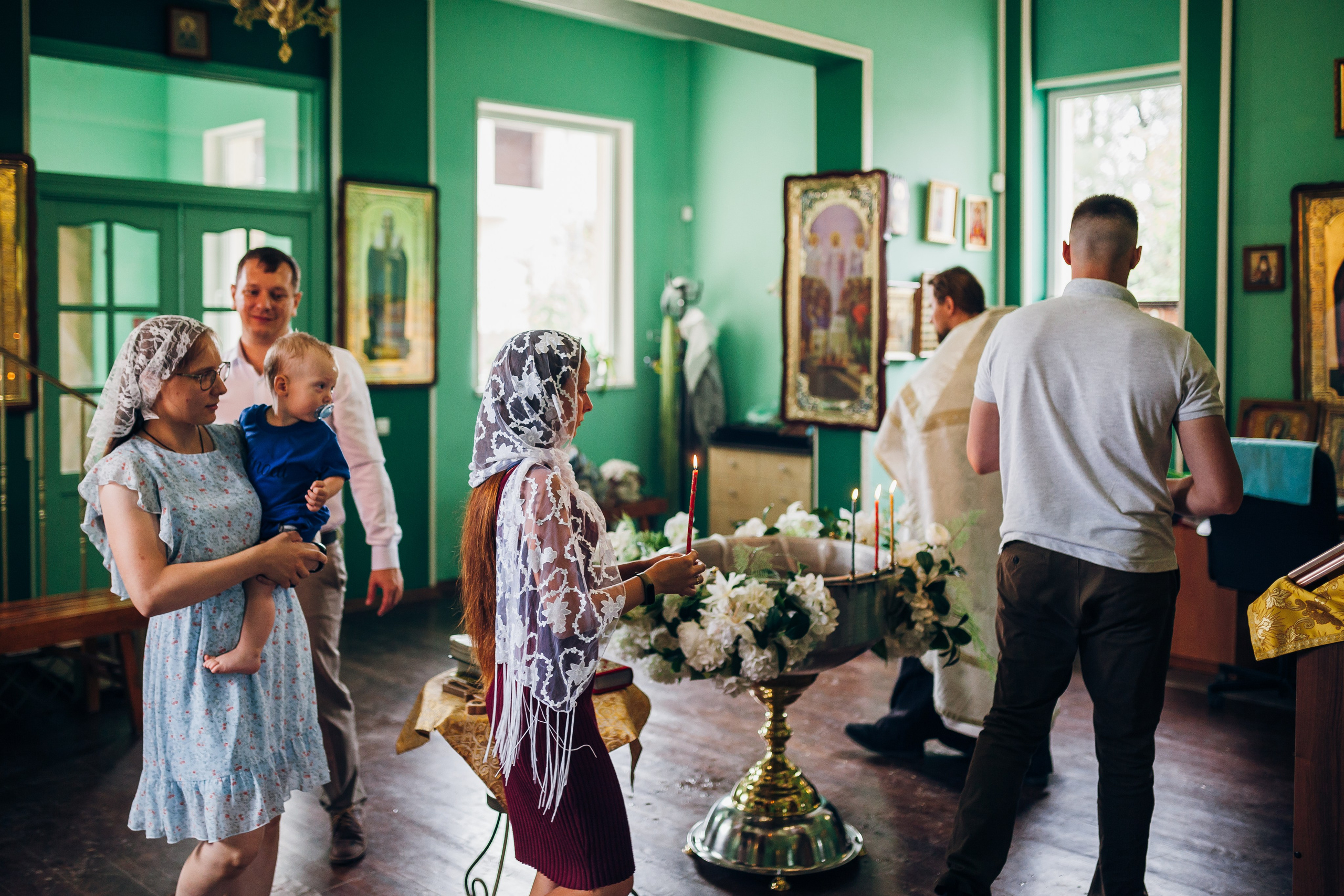 Крещение. Фотограф Денис Денисов