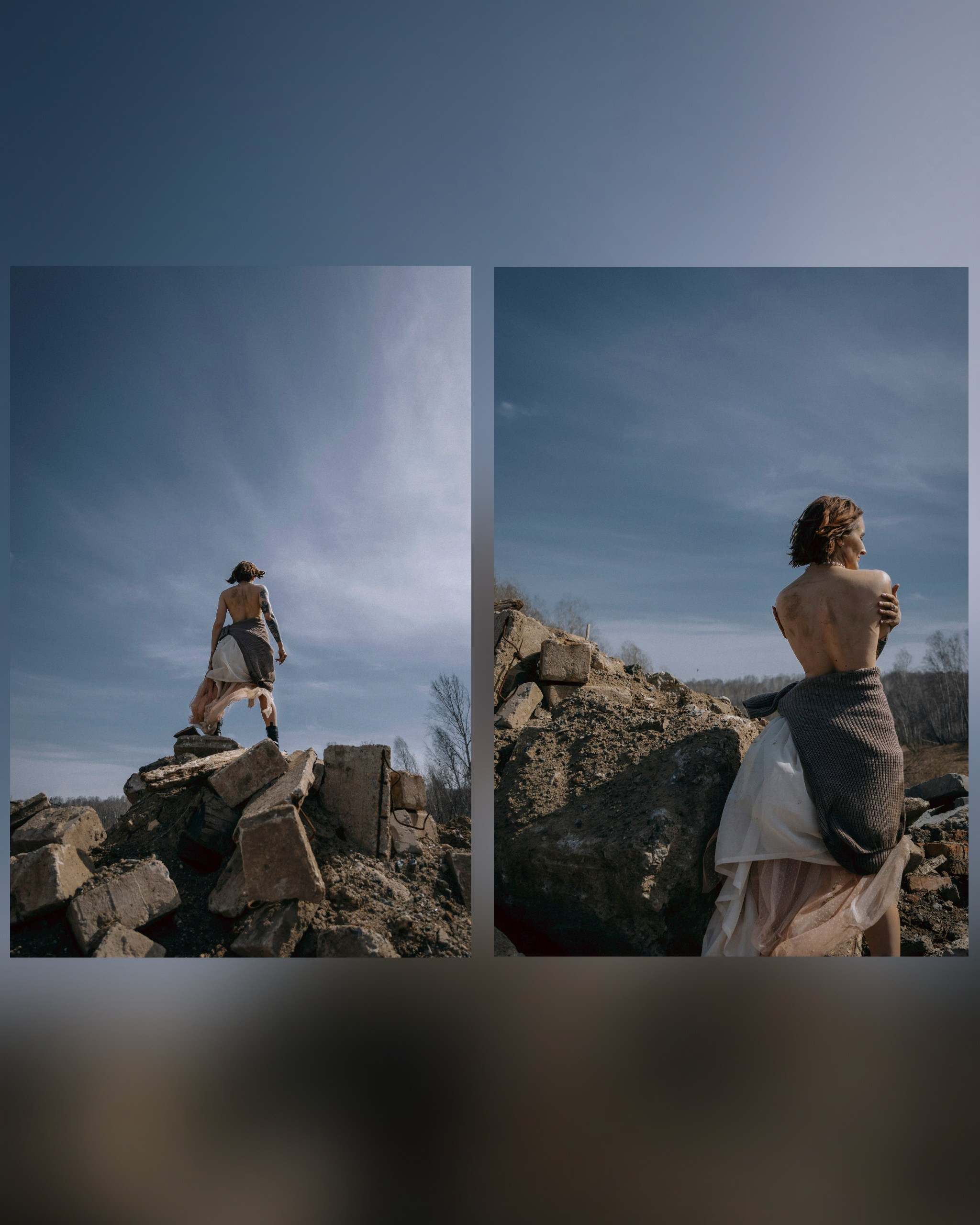 Женская фотосессия на улице. Портретный фотограф в Москве Дарья Цезария