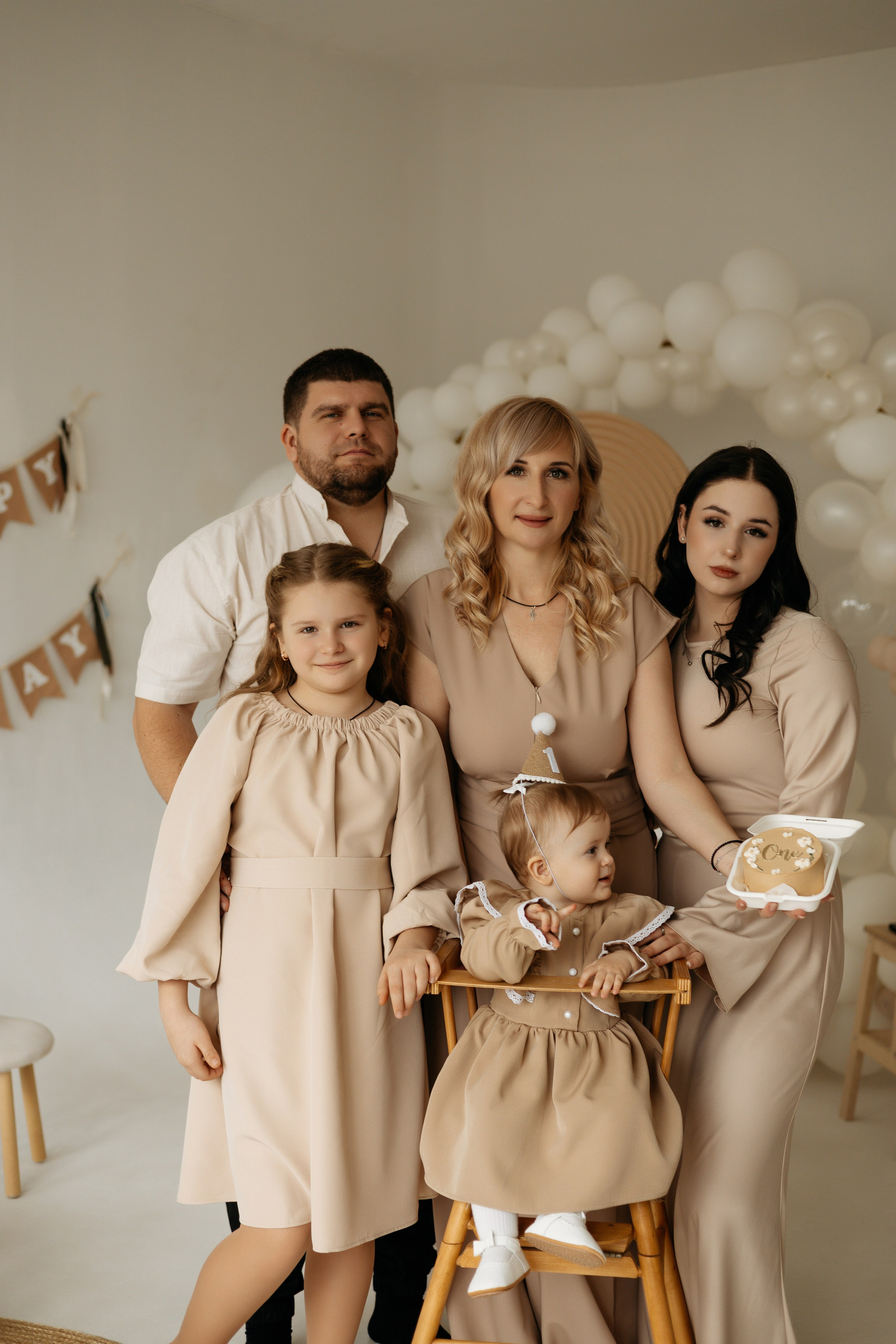 Первый годик. Самый теплый фотограф в Краснодаре Рябоконь Ксения