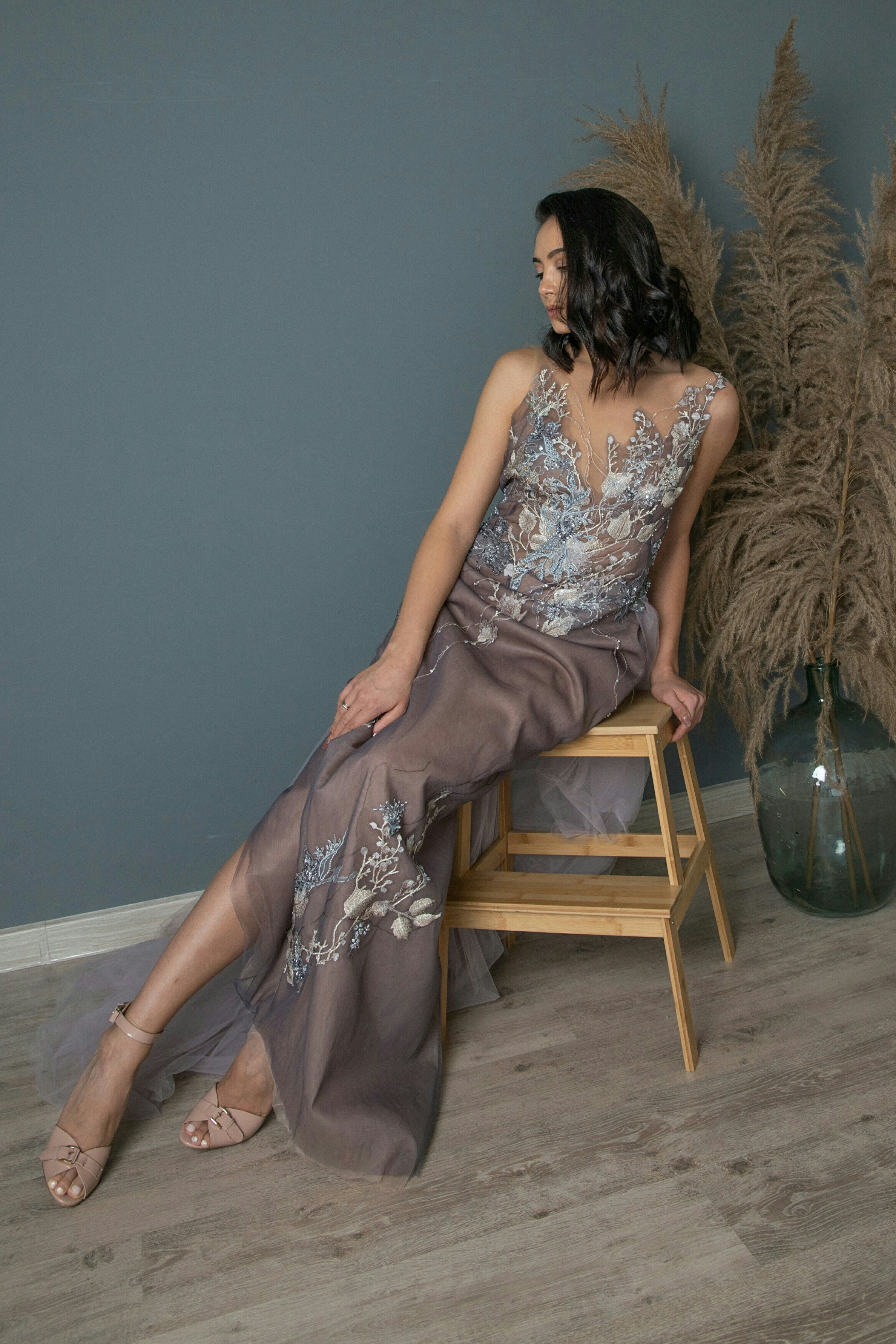 Коллекция От Печали до Радости. Ручные нарядные платья от дизайнера Галины Галвэл. Galina Galvel