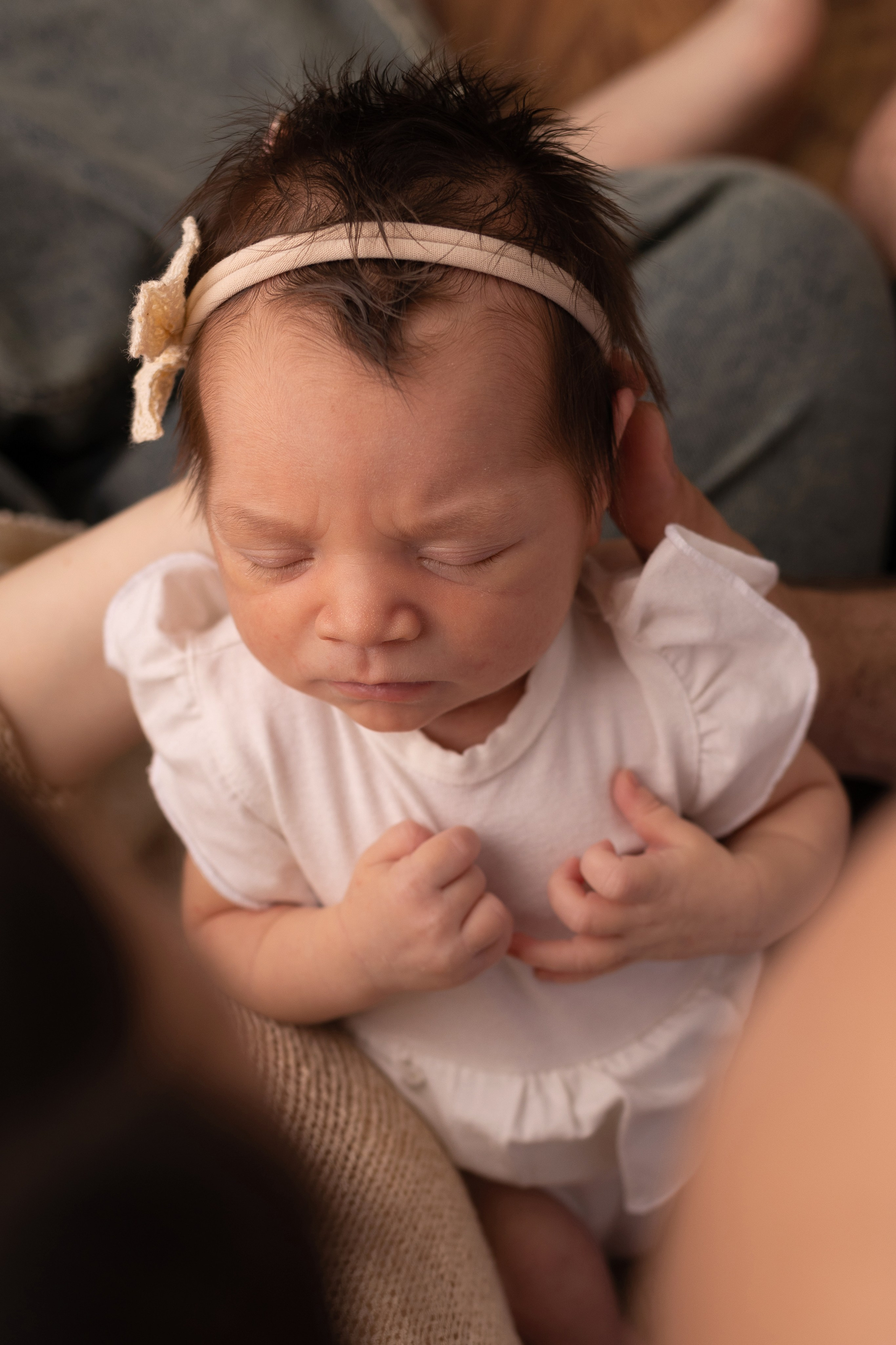 Newborn съемка в стиле Лайф. Фотограф новорожденных малышей в Омске и Омской области Эльвира Камаева