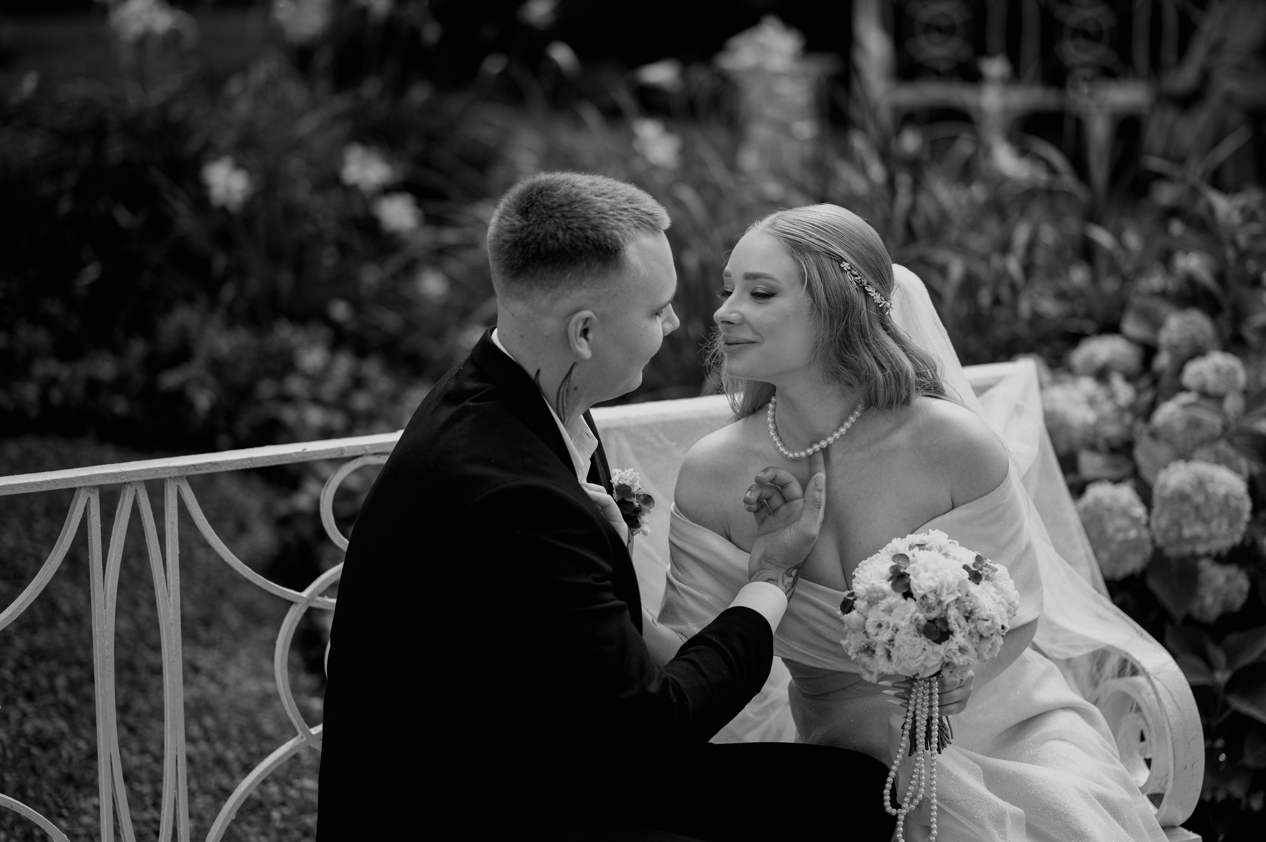 Виктория и Максим черно-белая серия. Портретный, семейный и свадебный фотограф в Санкт-Петербурге и в Москве Ширяев Денис