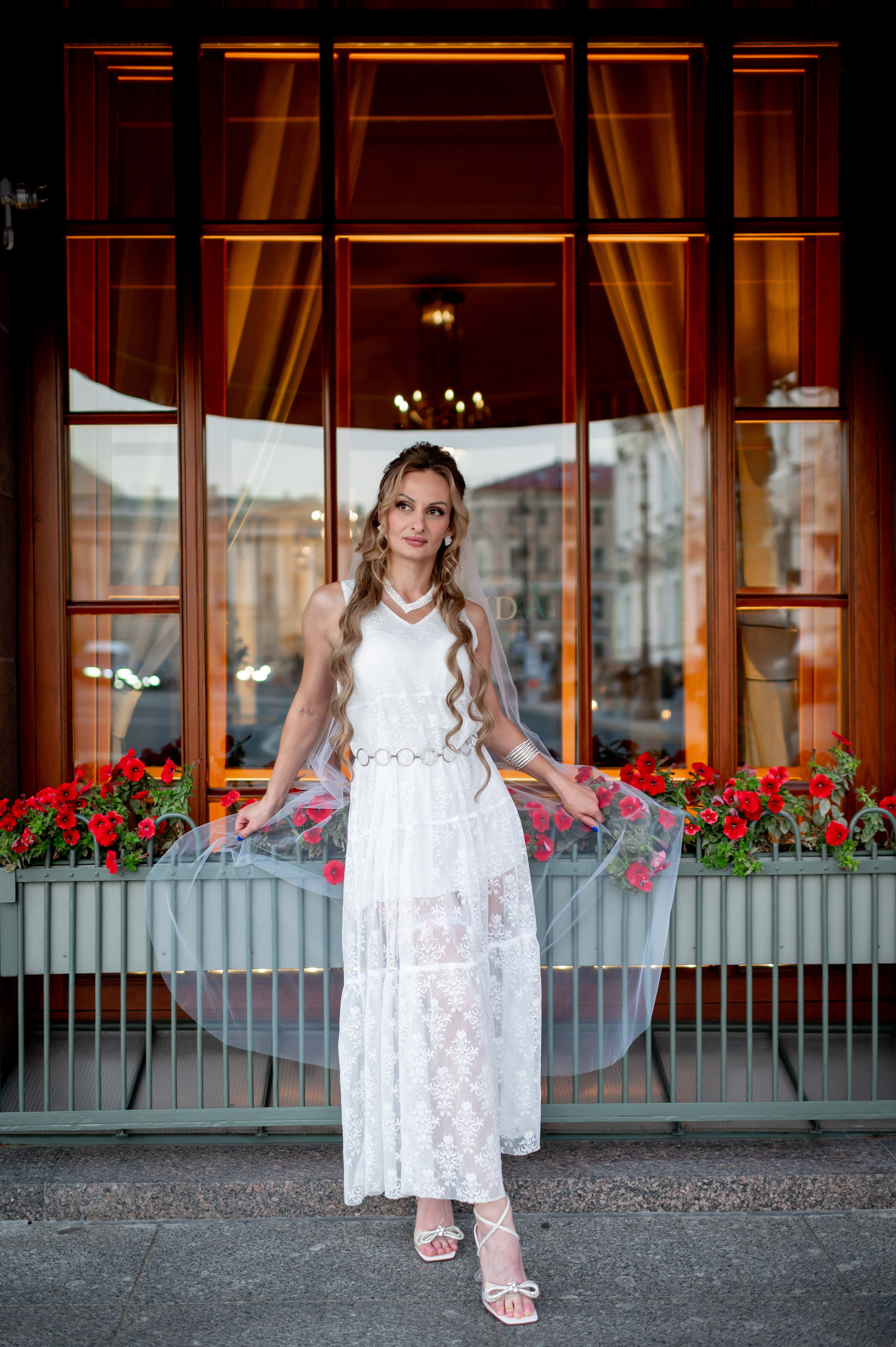 Екатерина и Андрей (свадебная фотосессия в вечернем Петербурге). Портретный, семейный и свадебный фотограф в Санкт-Петербурге и в Пушкине Ширяев Денис