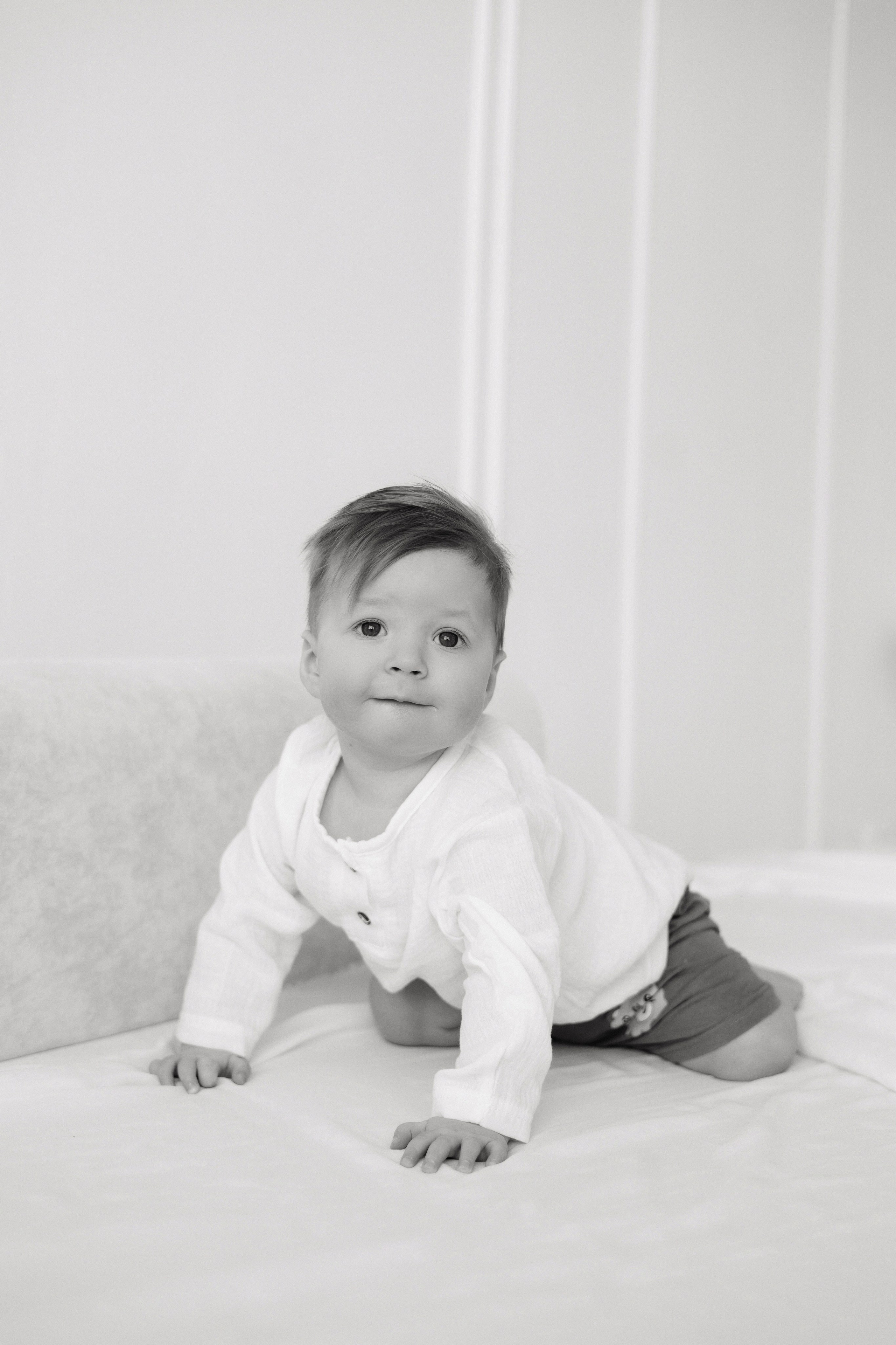 Арсений с мамой и папой. Фотограф в Кемерово Миллер Анна