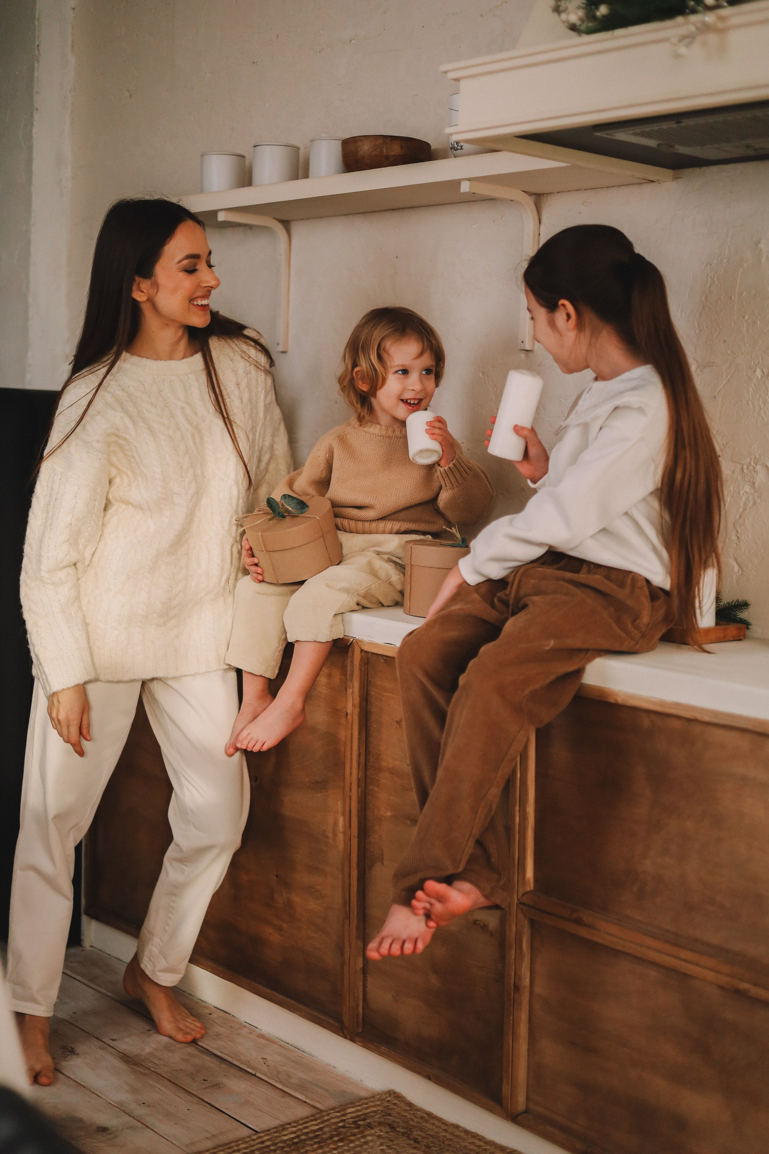 Юля, София, Федя. Фотограф Анастасия Гордовская