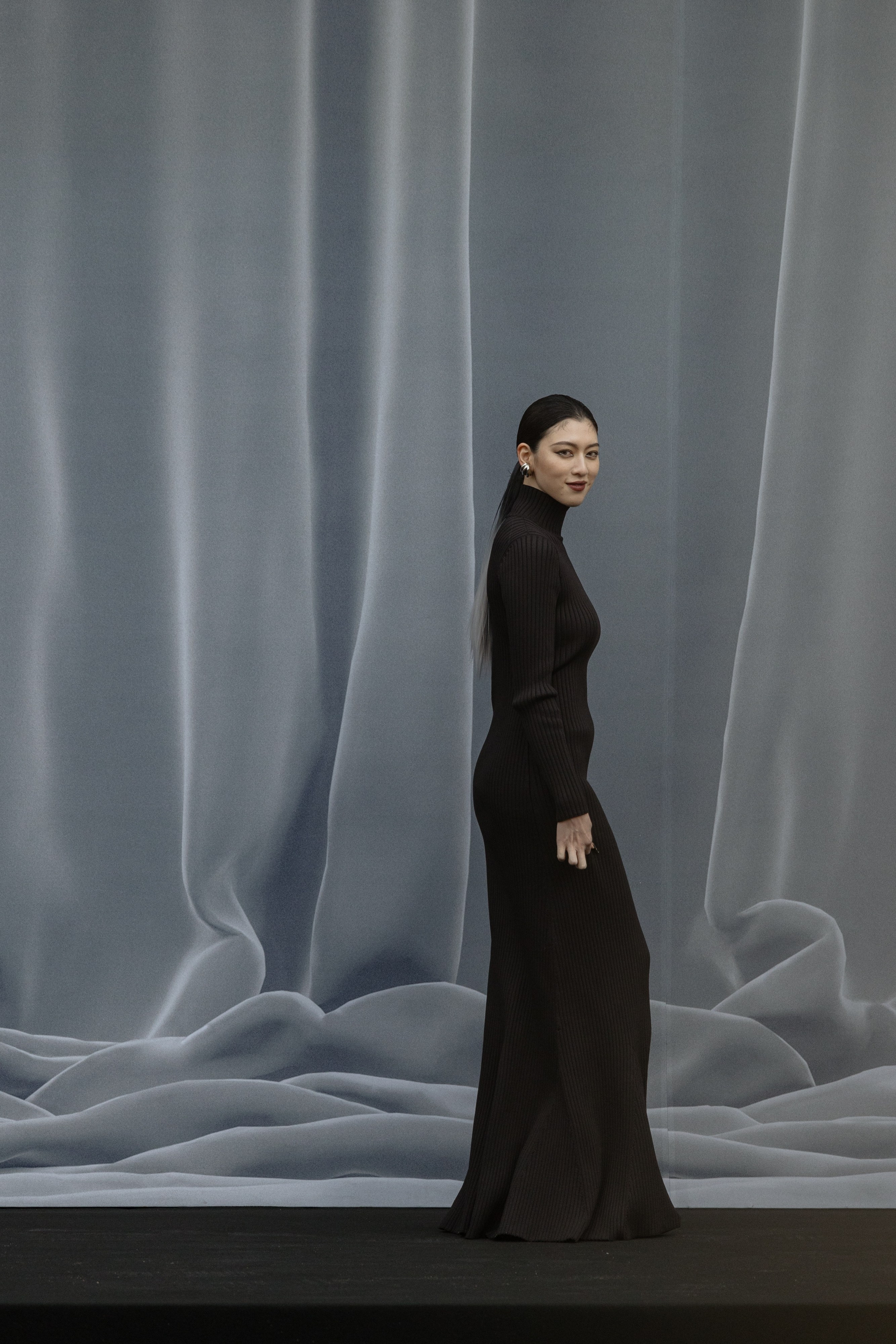 BALENCIAGA PFW WOMENSWEAR FALL-WINTER 24/25. Photographer in Milan Ivan Goncharov