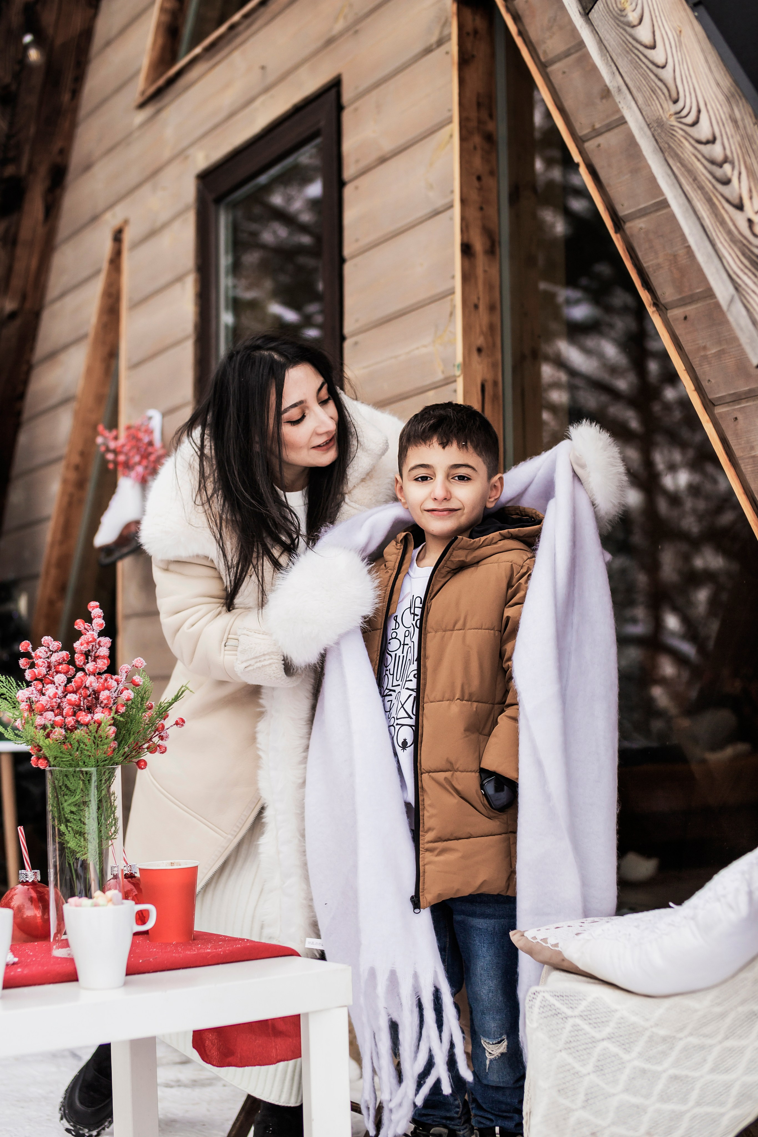 Фотопроект в доме в лесу. Семейный фотограф в Саратове