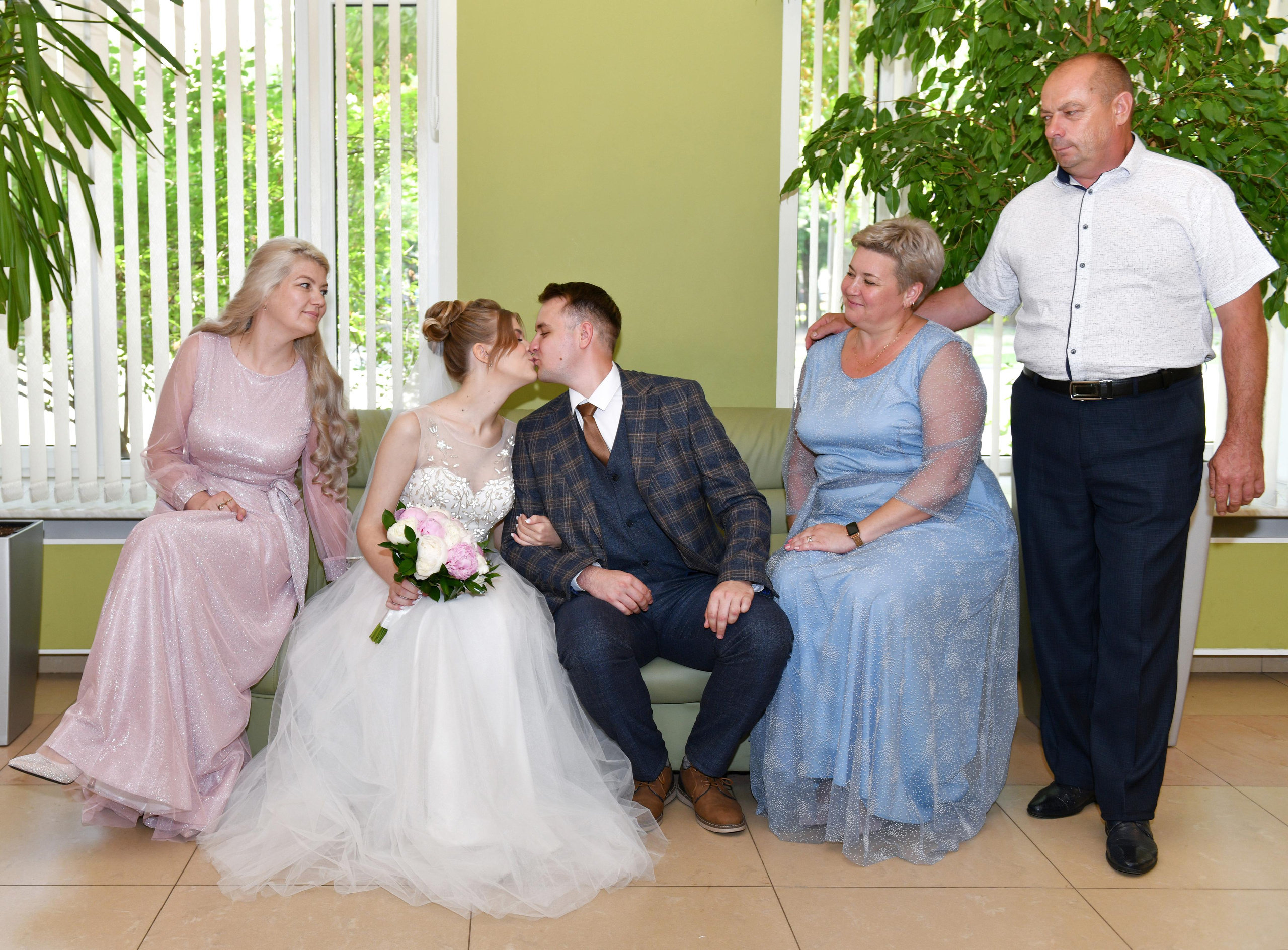 Регистрация брака Евгении и Кирилла. Свадебный и портретный фотограф в Москве Галина Борисова