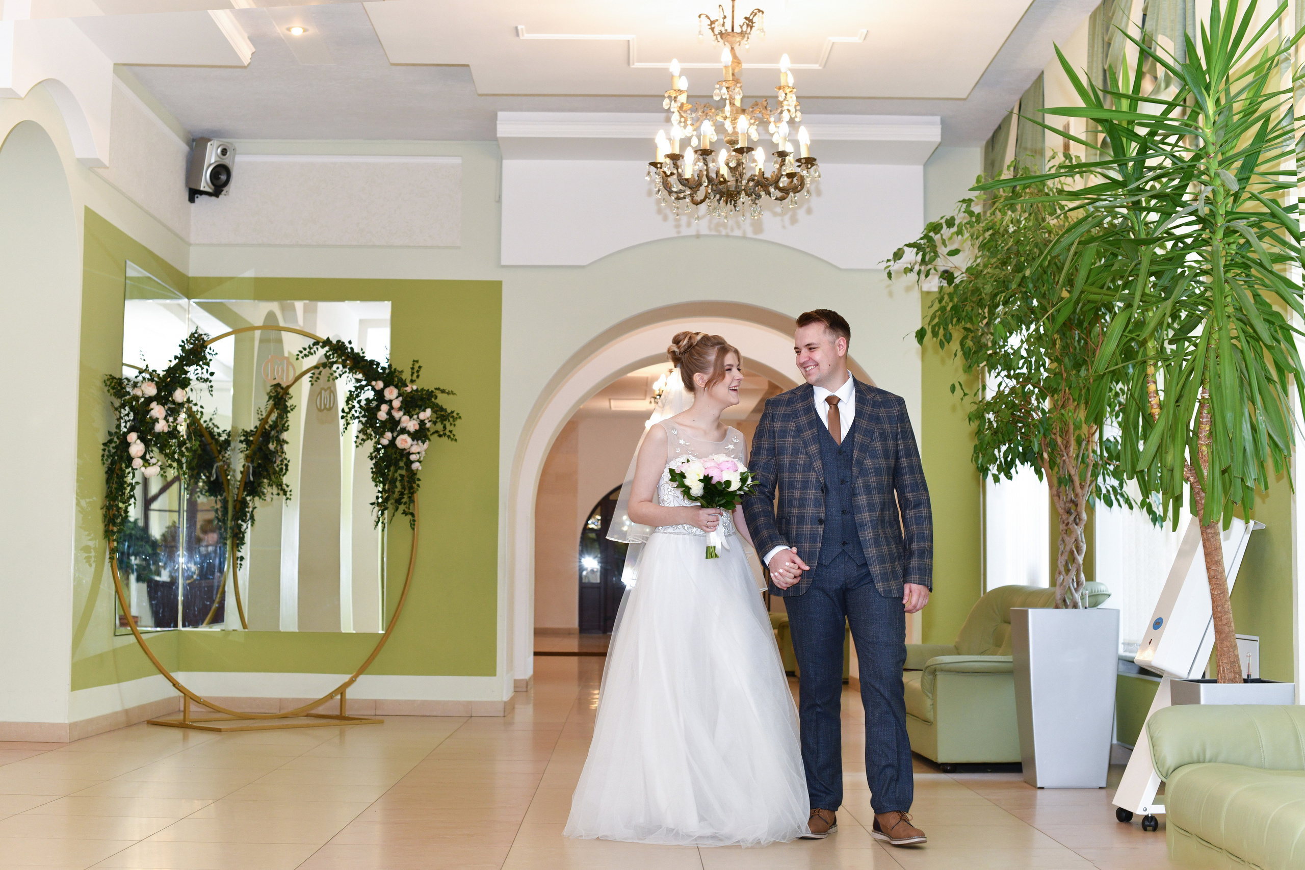 Регистрация брака Евгении и Кирилла. Свадебный и портретный фотограф в Москве Галина Борисова