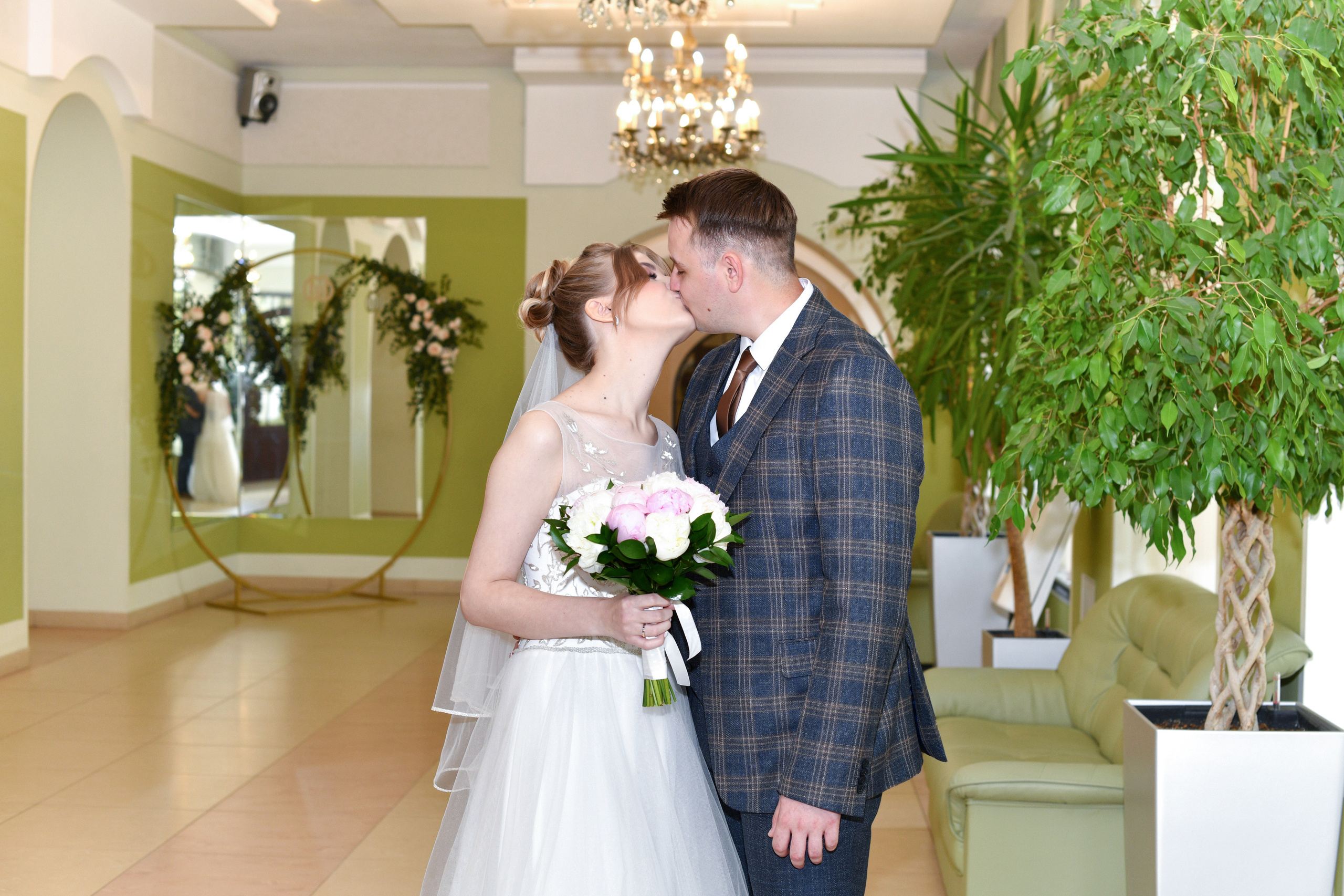 Регистрация брака Евгении и Кирилла. Свадебный и портретный фотограф в Москве Галина Борисова