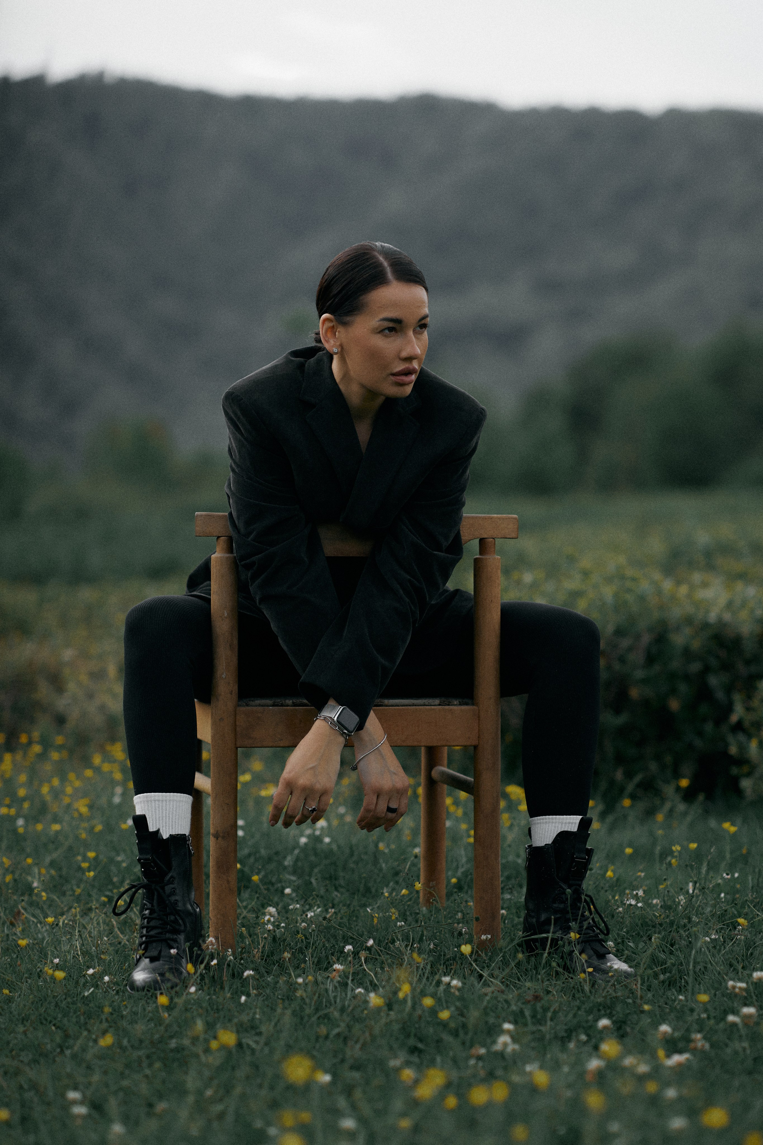 Анастасия. Фотосессия с лошадью. Свадебный и семейный фотограф в Сочи-Красной поляне Ларионова Анна