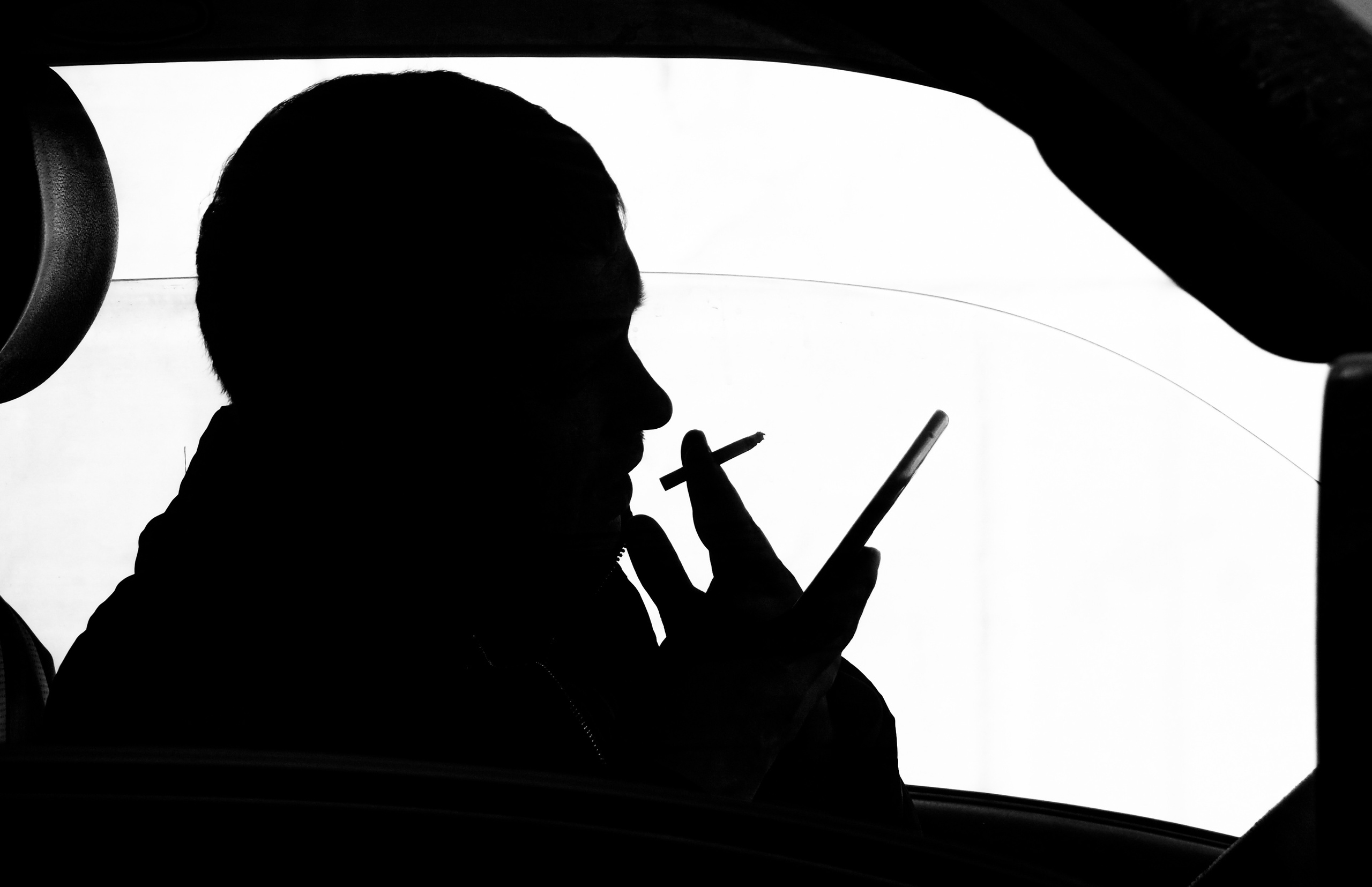 Black and white look. Фотограф