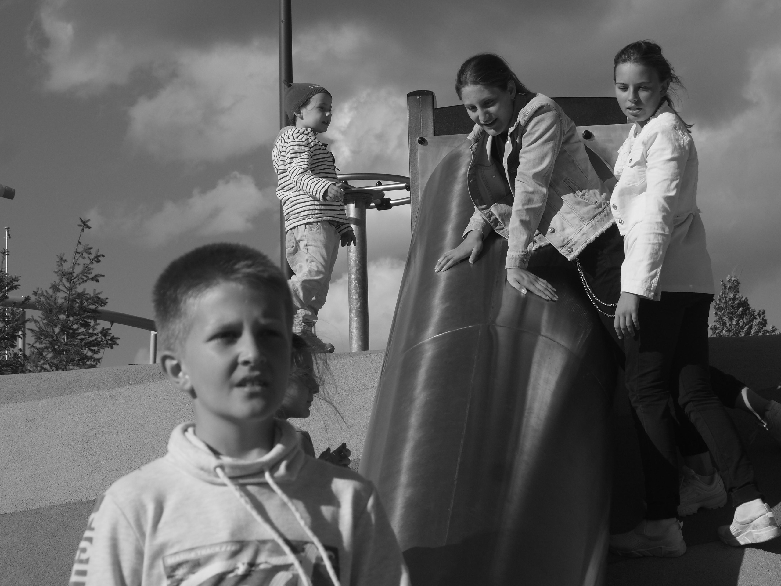 Black and white look. Фотограф