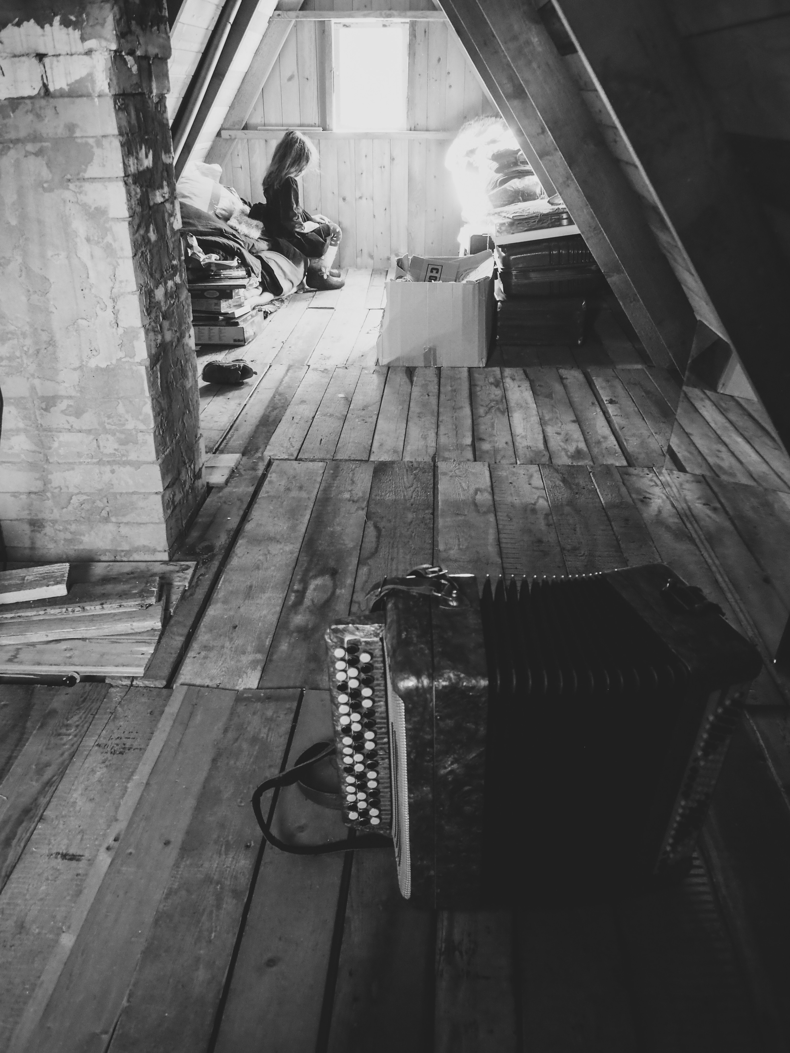 Black and white look. Фотограф