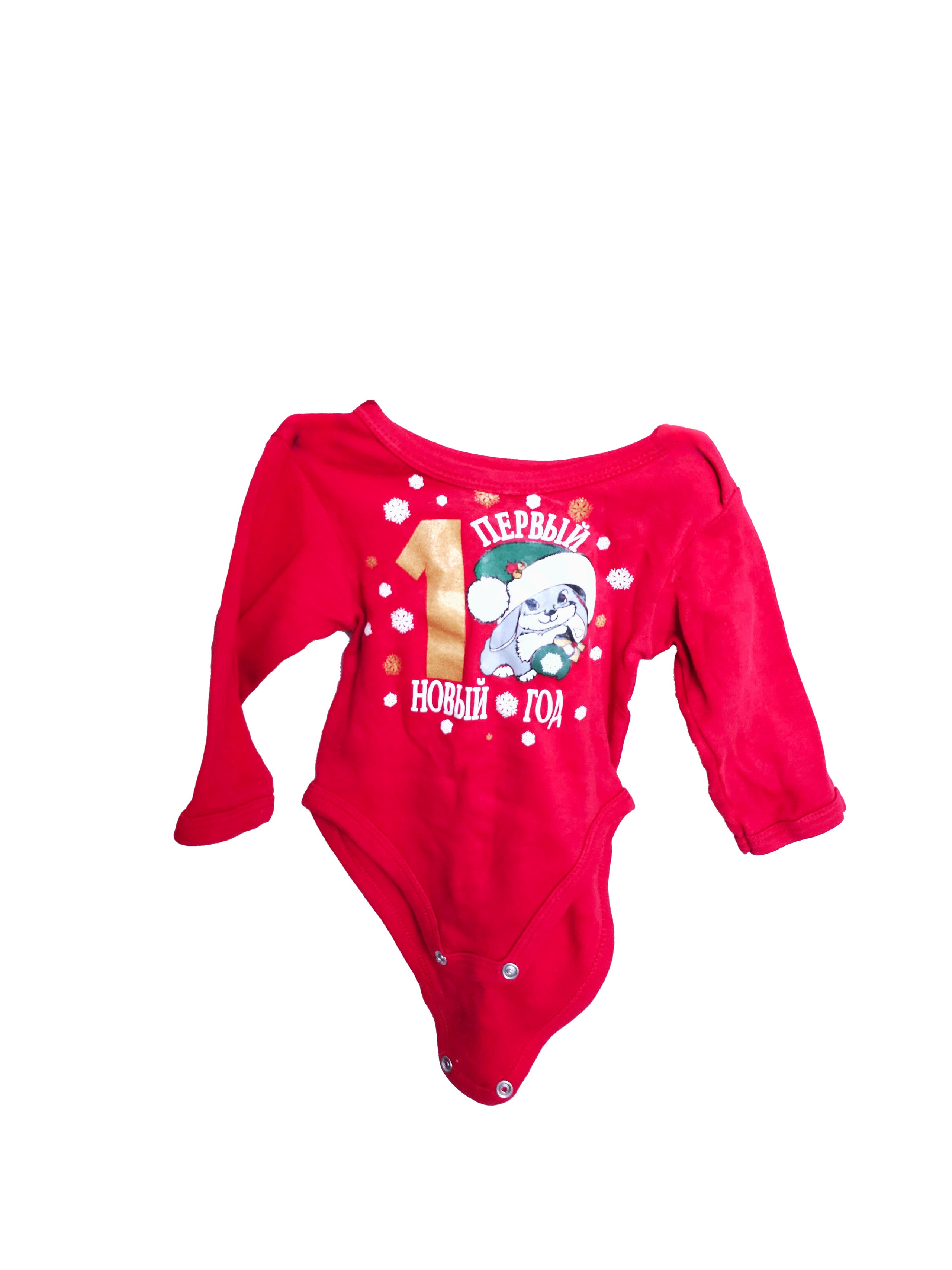 Боди трикотажное детское красное новогоднее 3-6 мес. Ольга Ли свадебный семейный фотограф Иркутск