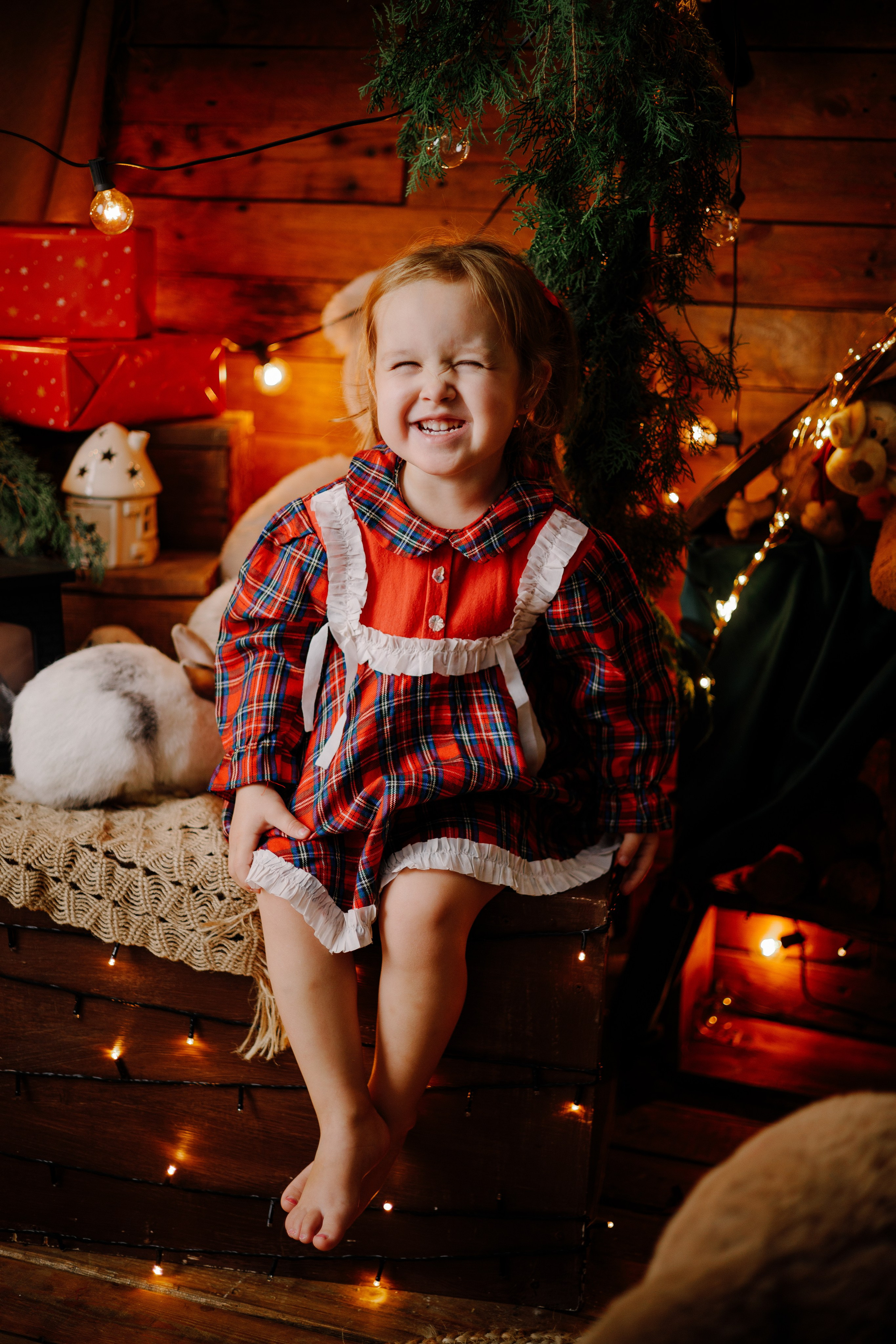 Новогодние съемки в студии Молоко в Туапсе Фотопроекты. Фотограф новорожденных и семей Туапсе Краснодарский край Анна Альтман