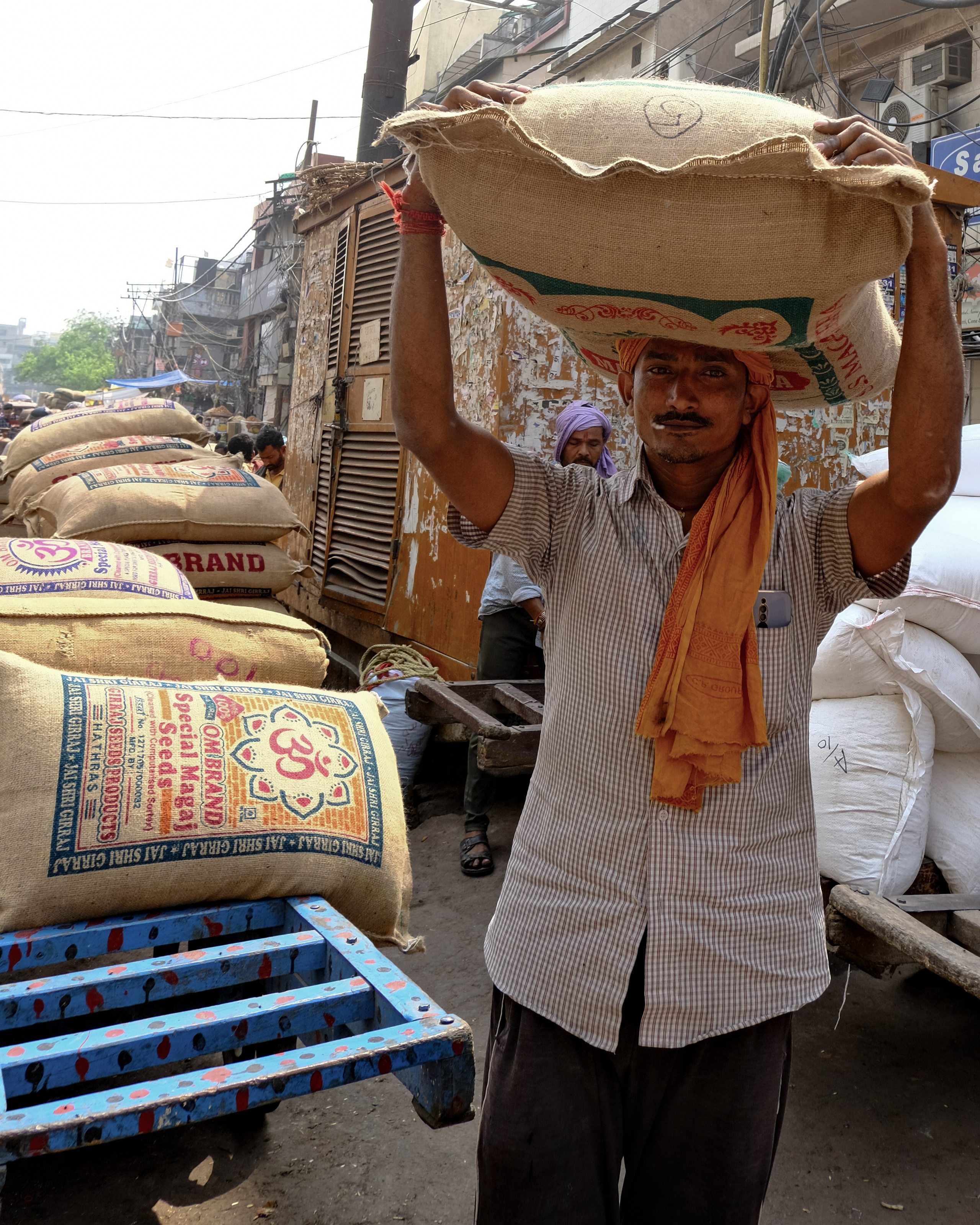 Дели: Рынок и Трущобы. Фотографии из путешествий