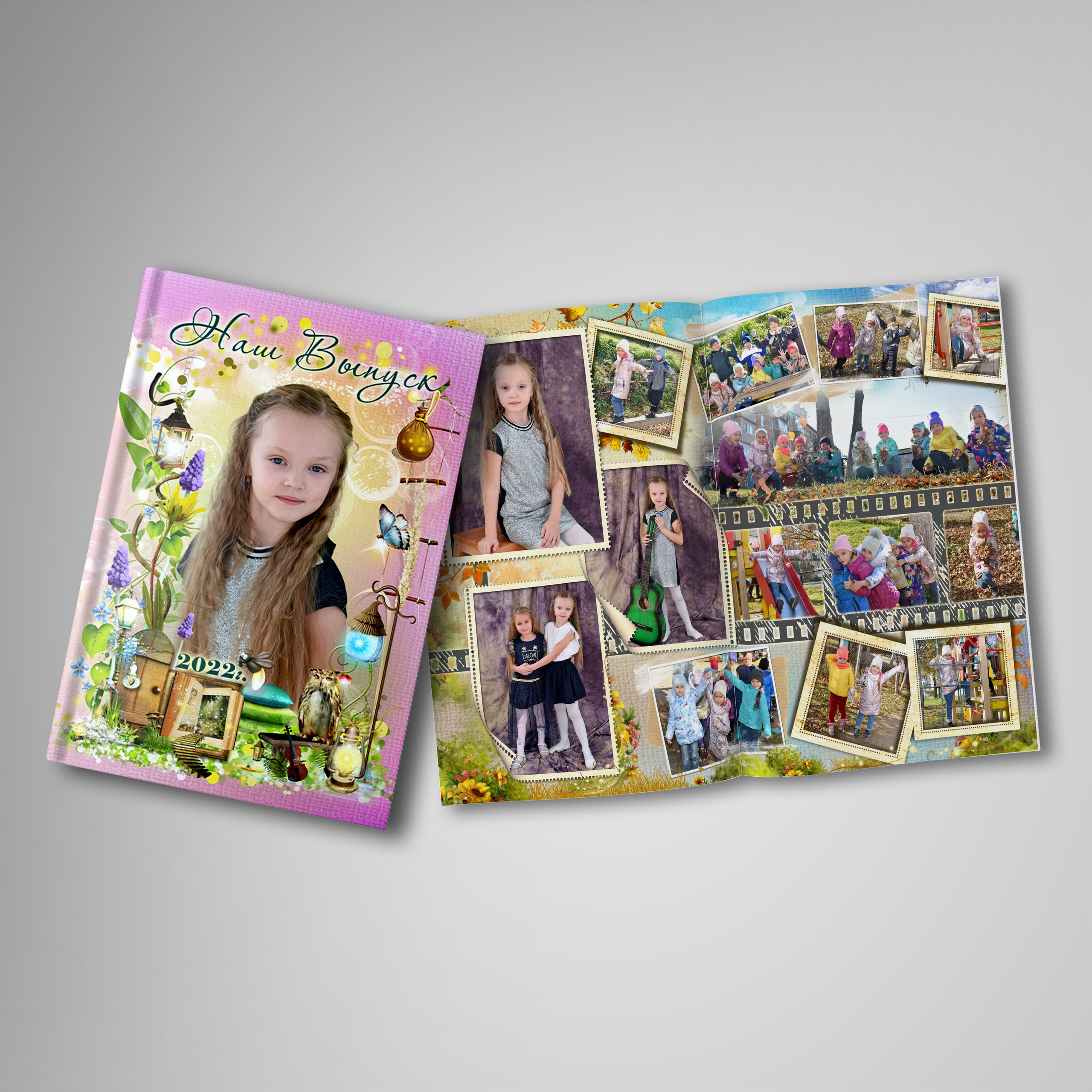 Выпускные альбомы и фотокниги. Фотограф Сергей Зянкин