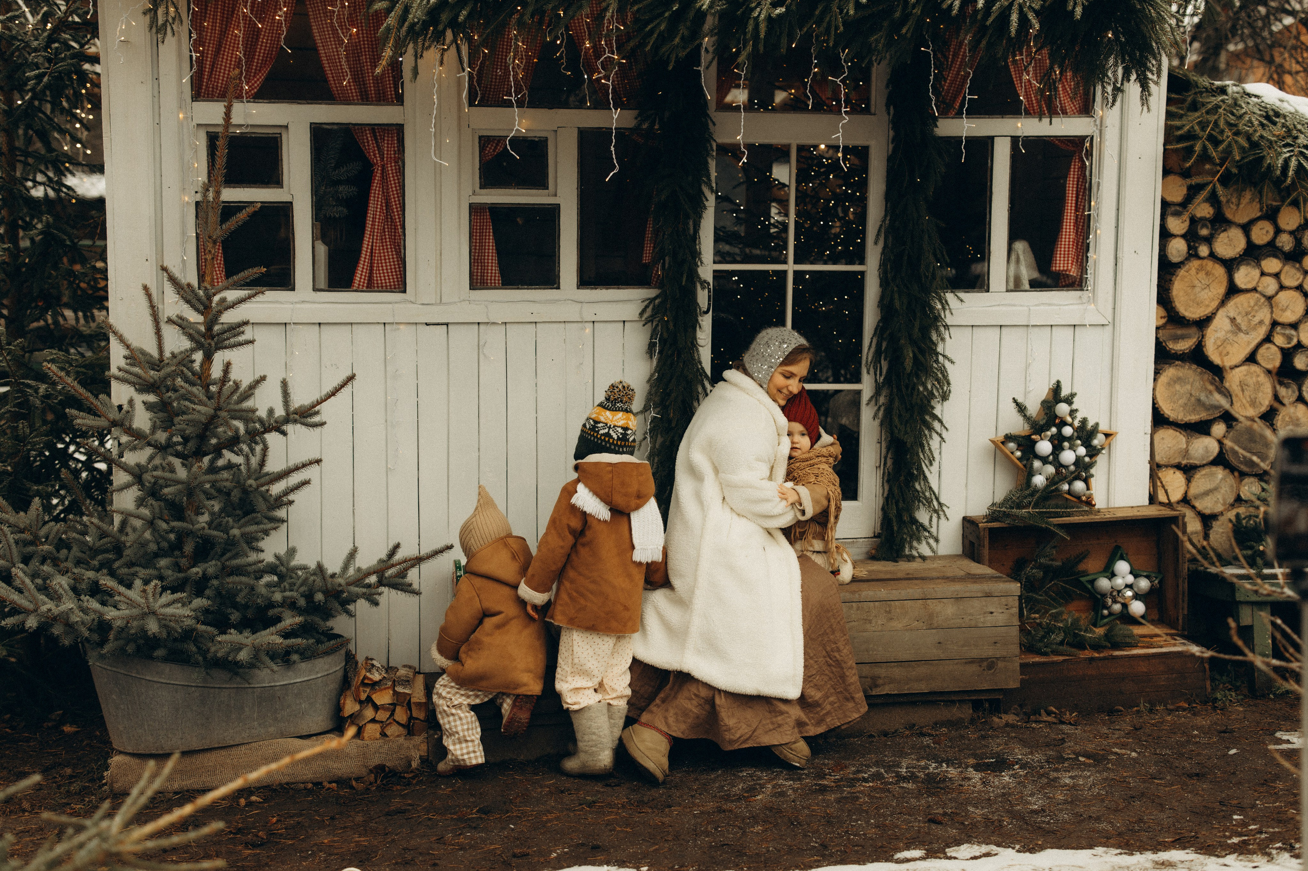 Ира, Дуня, Агуся, Маша. Семейный фотограф Оля Гладченко