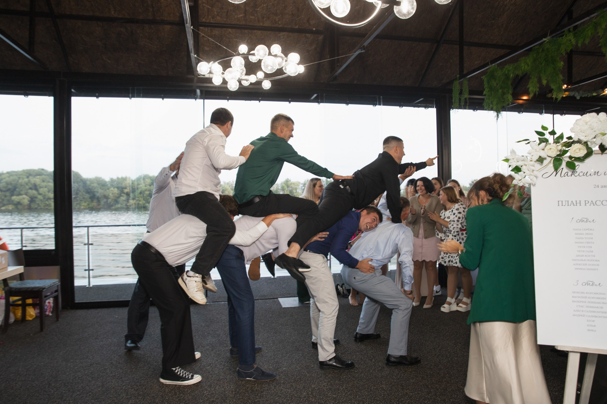 Банкет в Жуковском. Свадебный и портретный фотограф в Москве Мария Кравченко