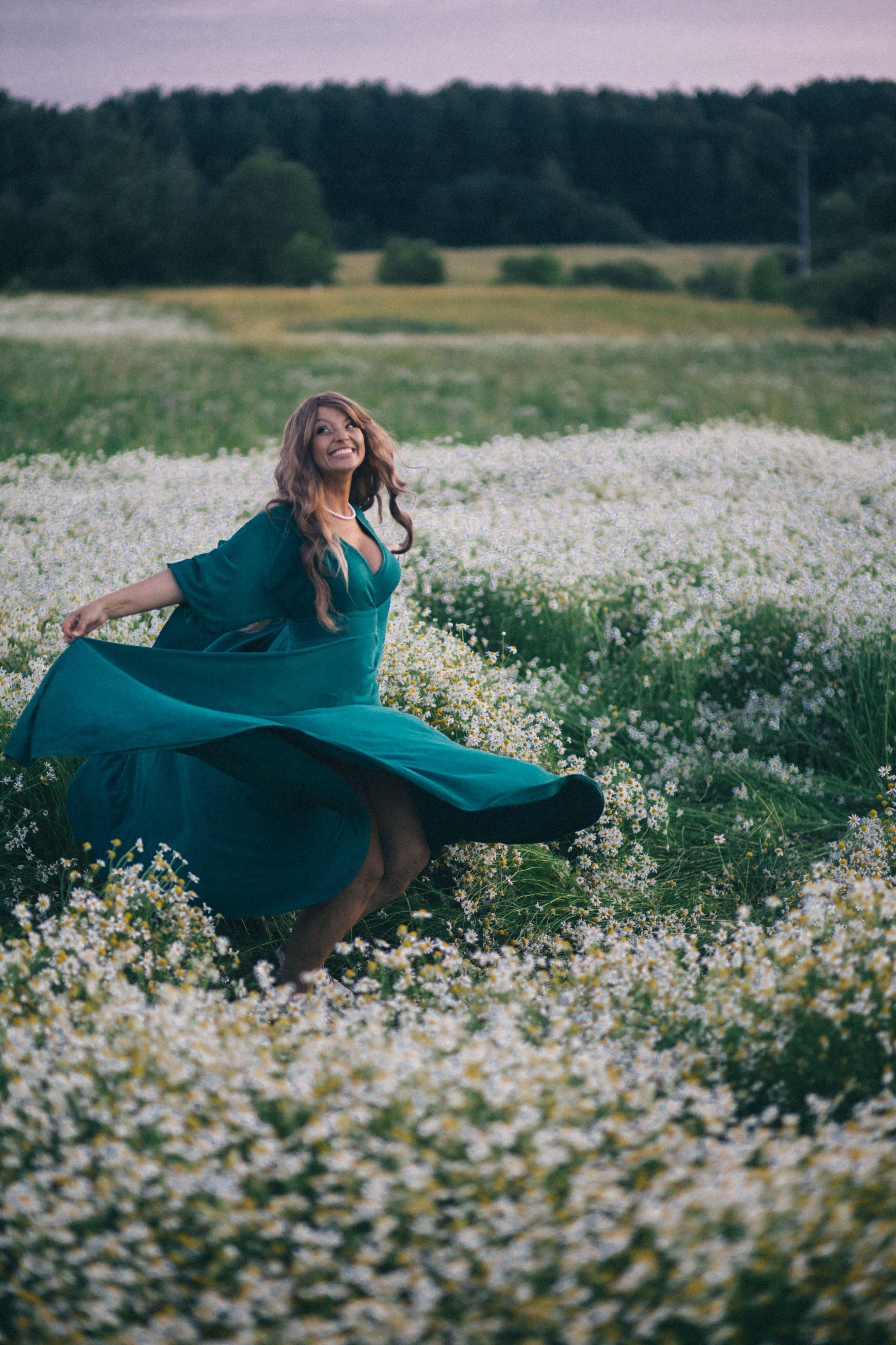 Chamomile fields 2024. Фотограф Наталья Шпиллер Санкт-Петербург