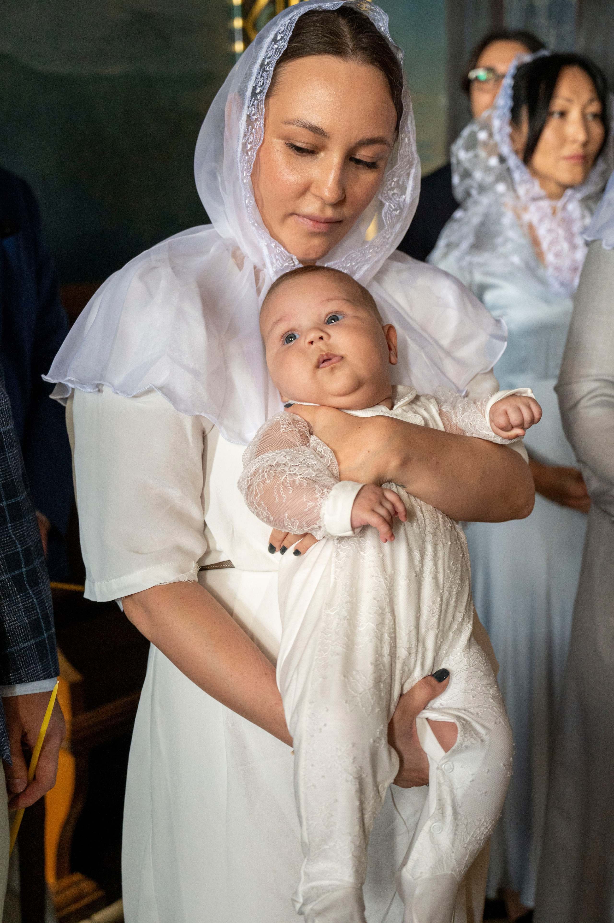 Церковь Успения Пресвятой Богородицы. Крещение Маюши (Матроны). Фотограф на роды СПБ Юлия Герасимова