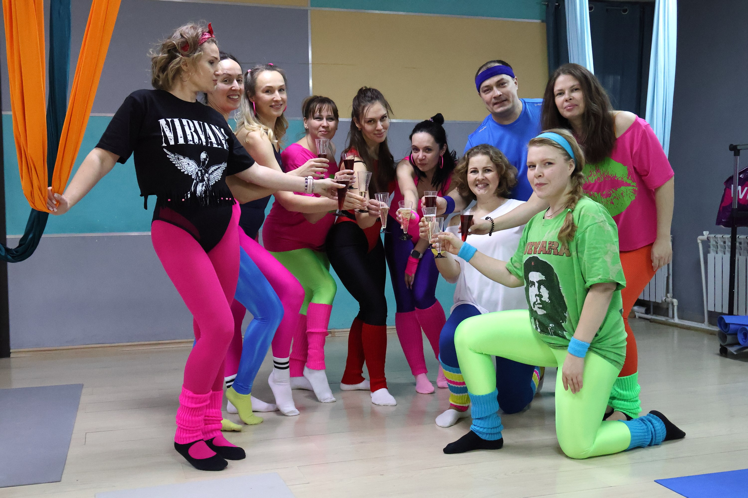 Тренировка в стиле 80-х. Спортивный и репортажный фотограф Ермакова Светлана